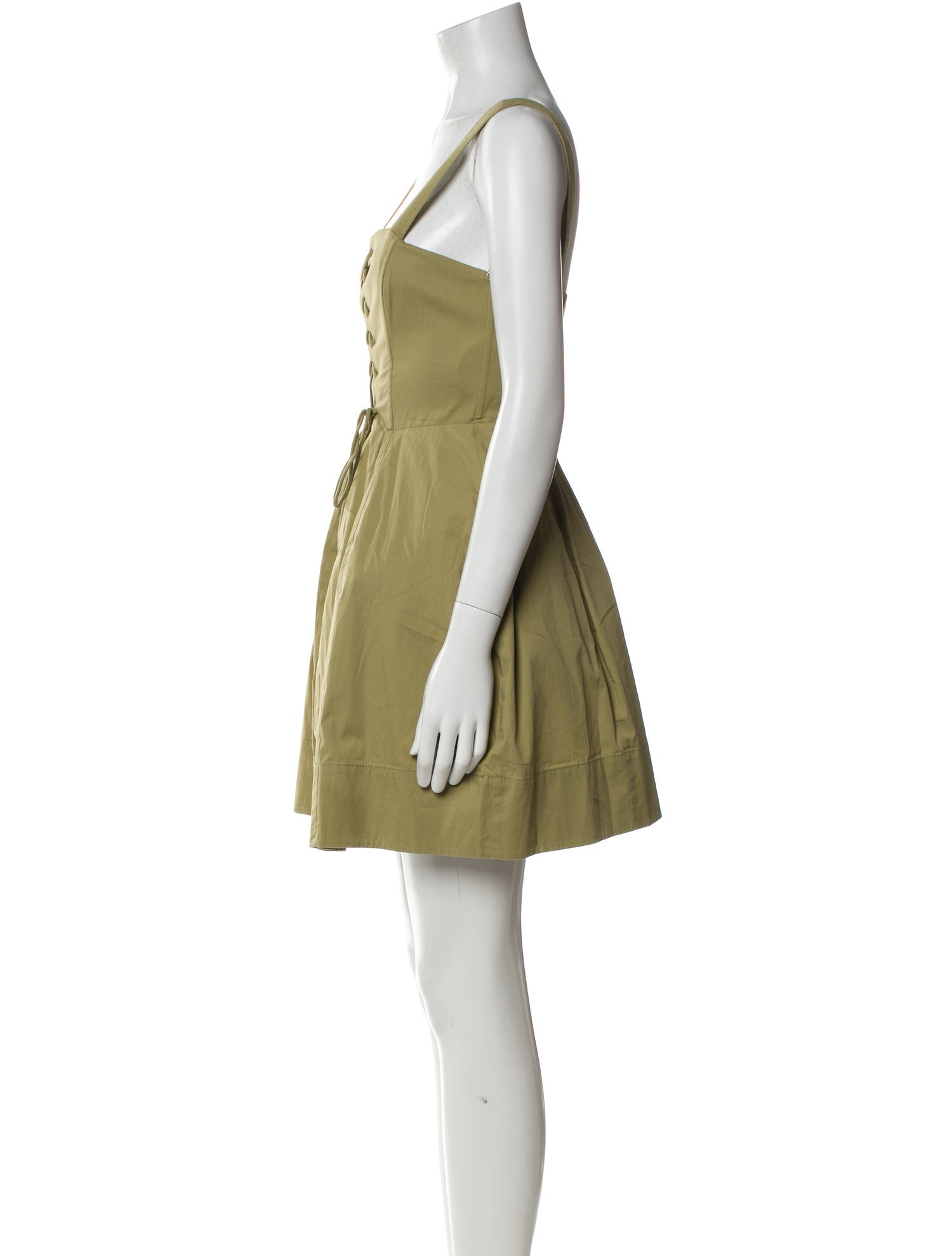 Staud Square Neckline Mini Dress w/ Tags