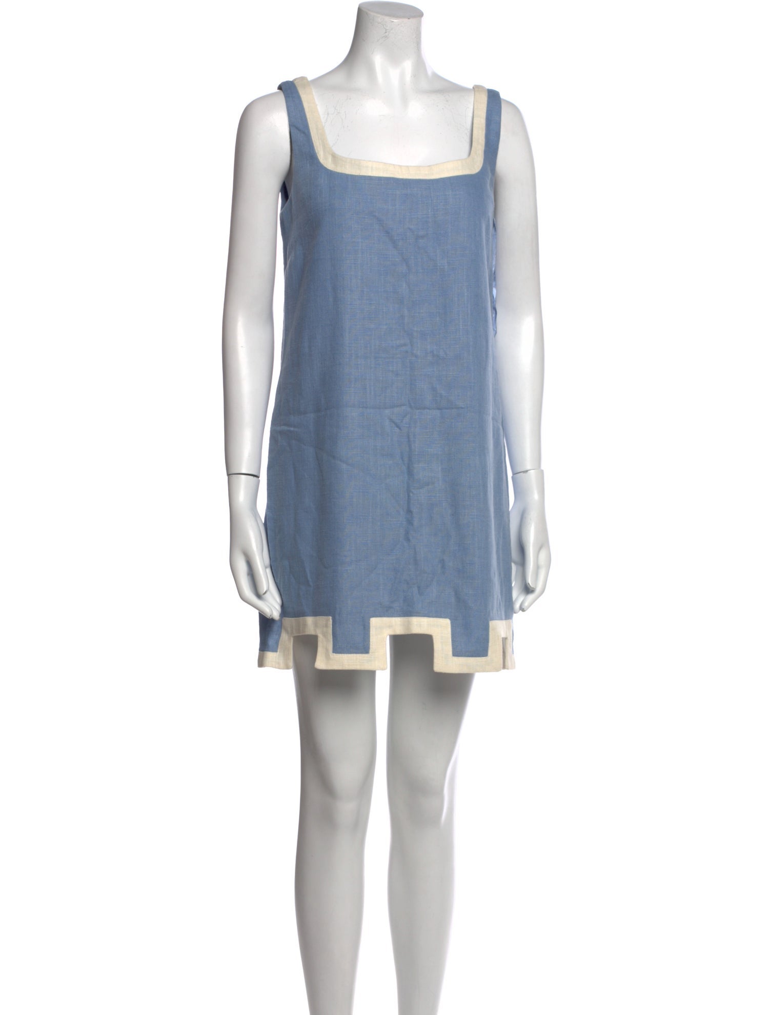 Staud Linen Mini Dress