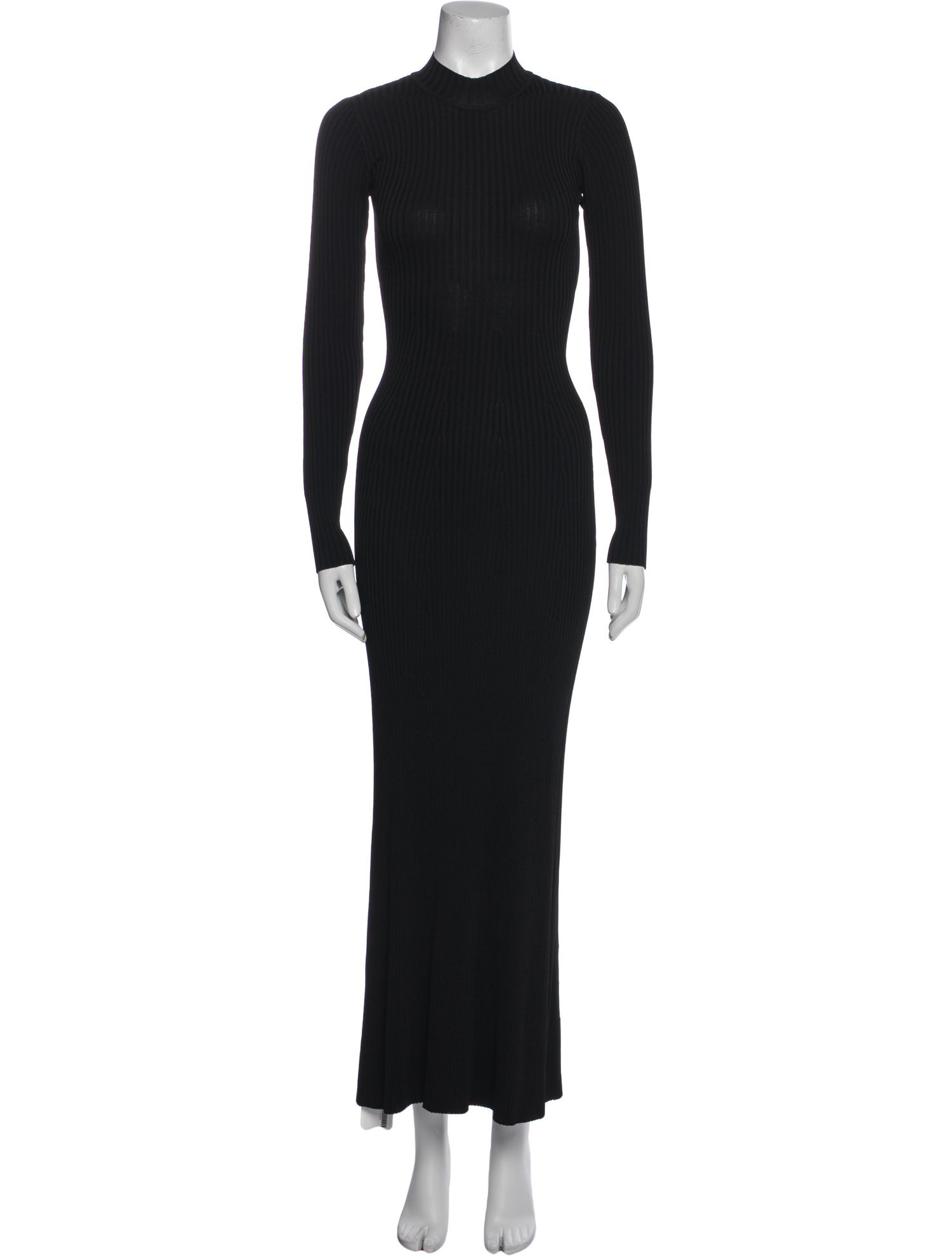 Staud Mock Neck Long Dress