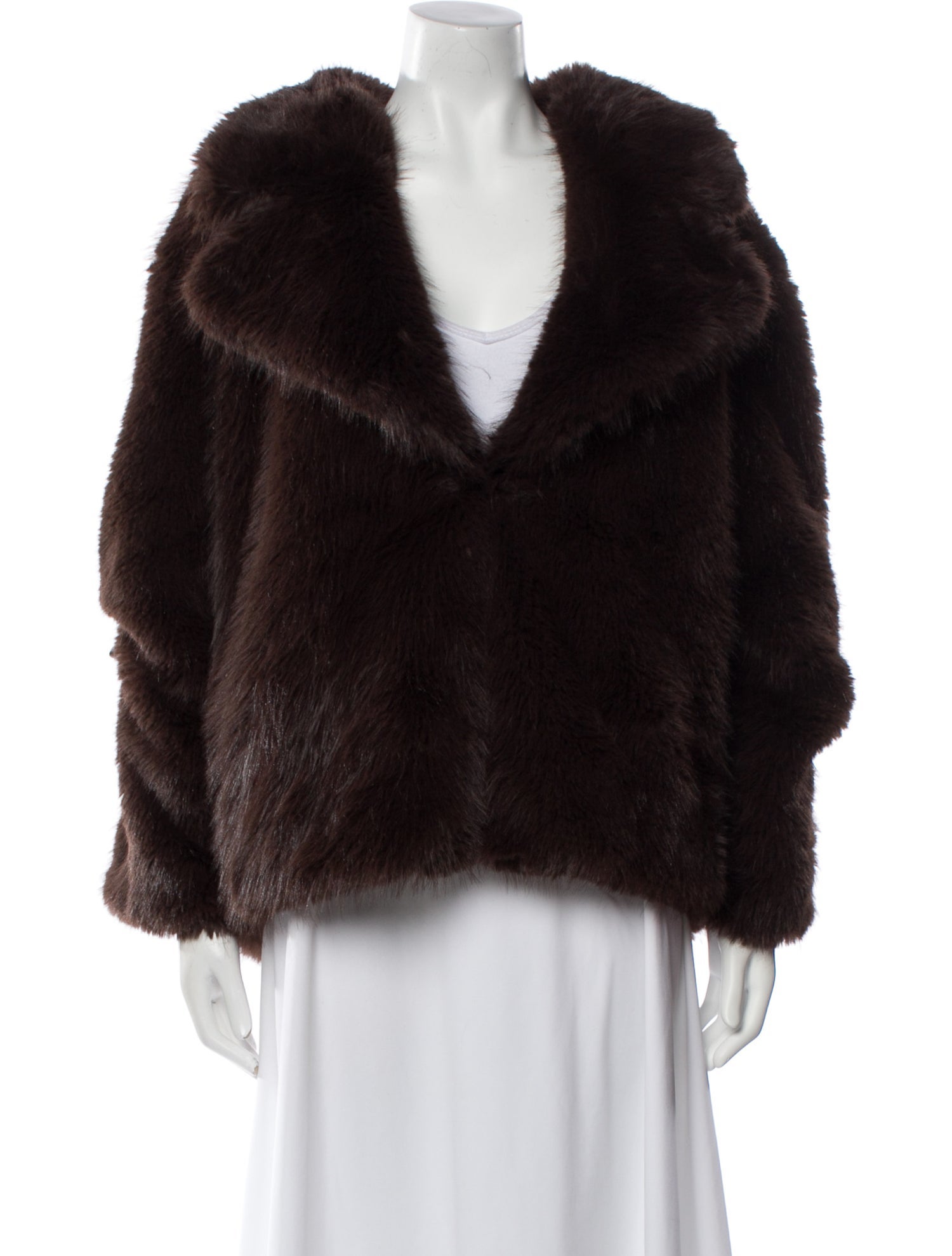 Staud Faux Fur Coat w/ Tags