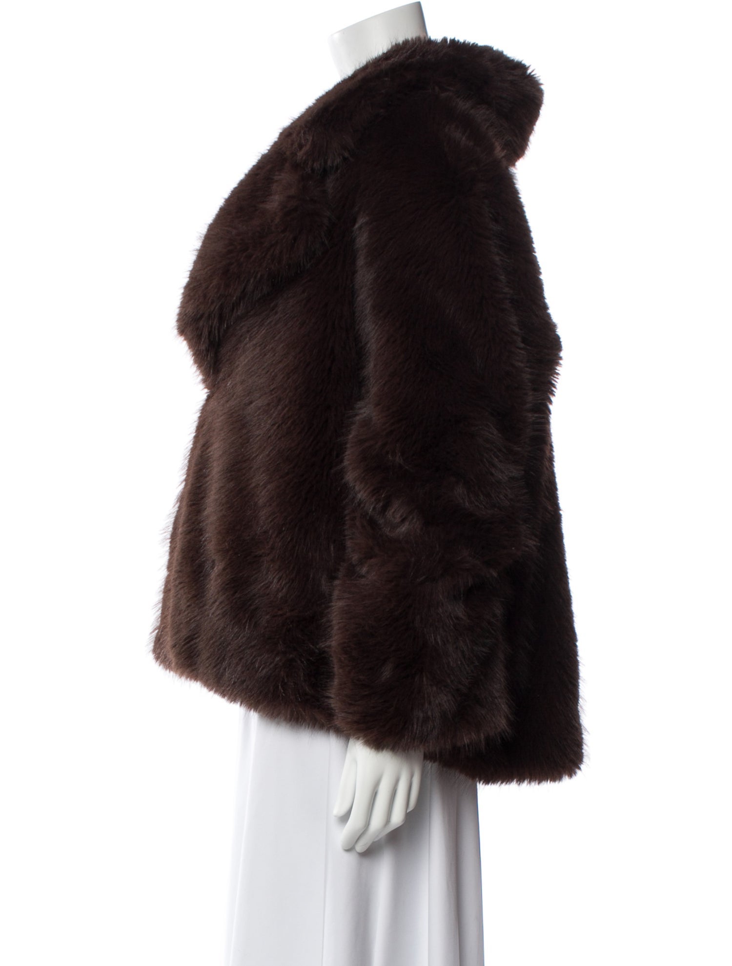 Staud Faux Fur Coat w/ Tags