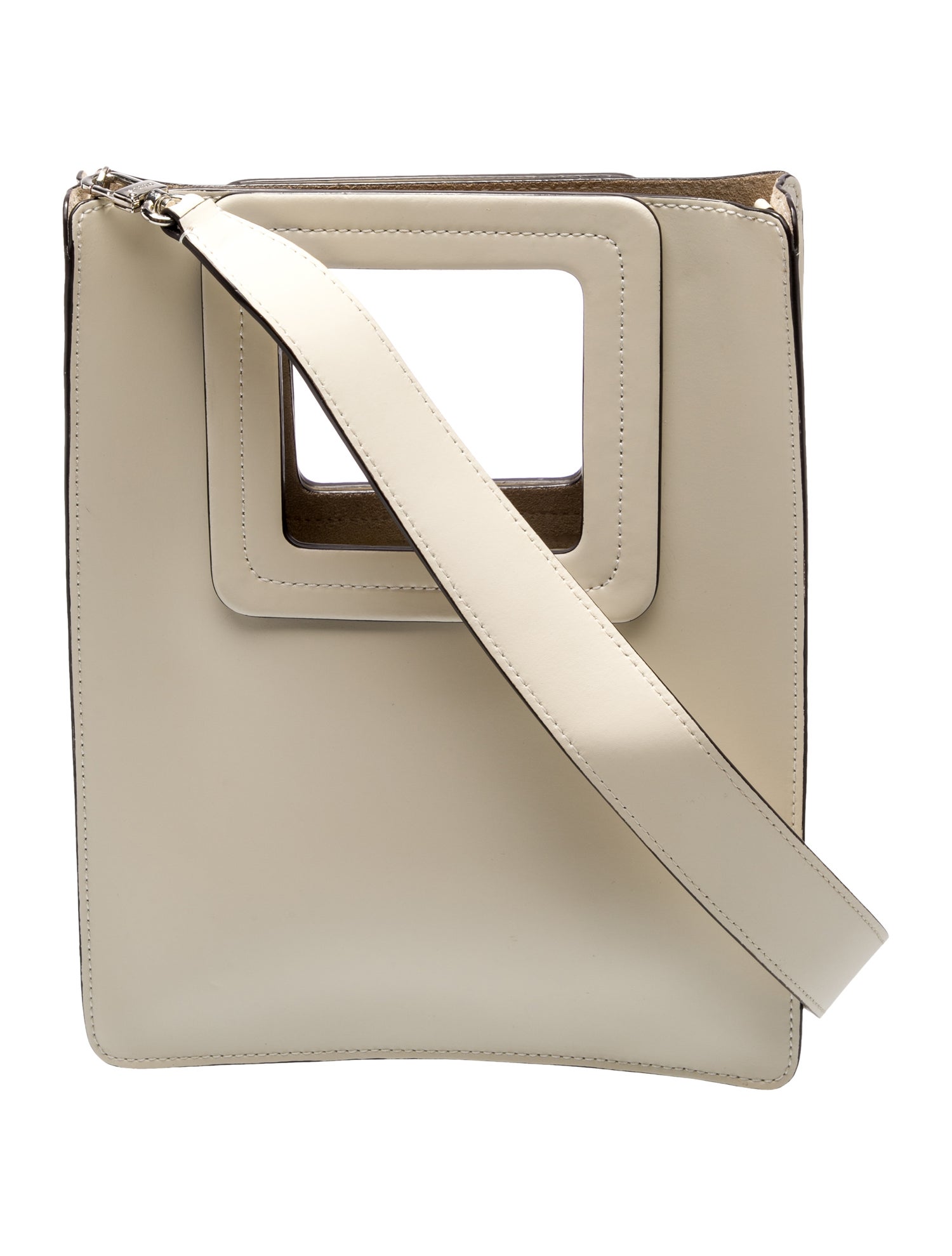 Staud Leather Top Handle Bag