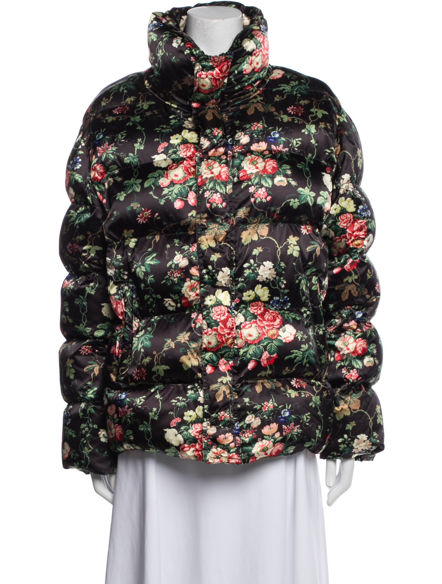 Staud Printed Faux Fur Jacket w/ Tags