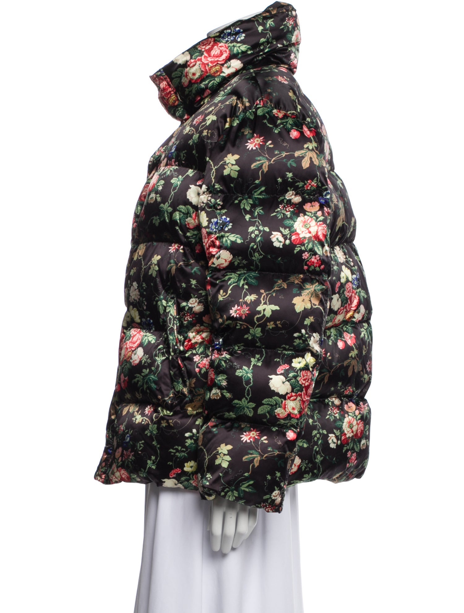 Staud Printed Faux Fur Jacket w/ Tags