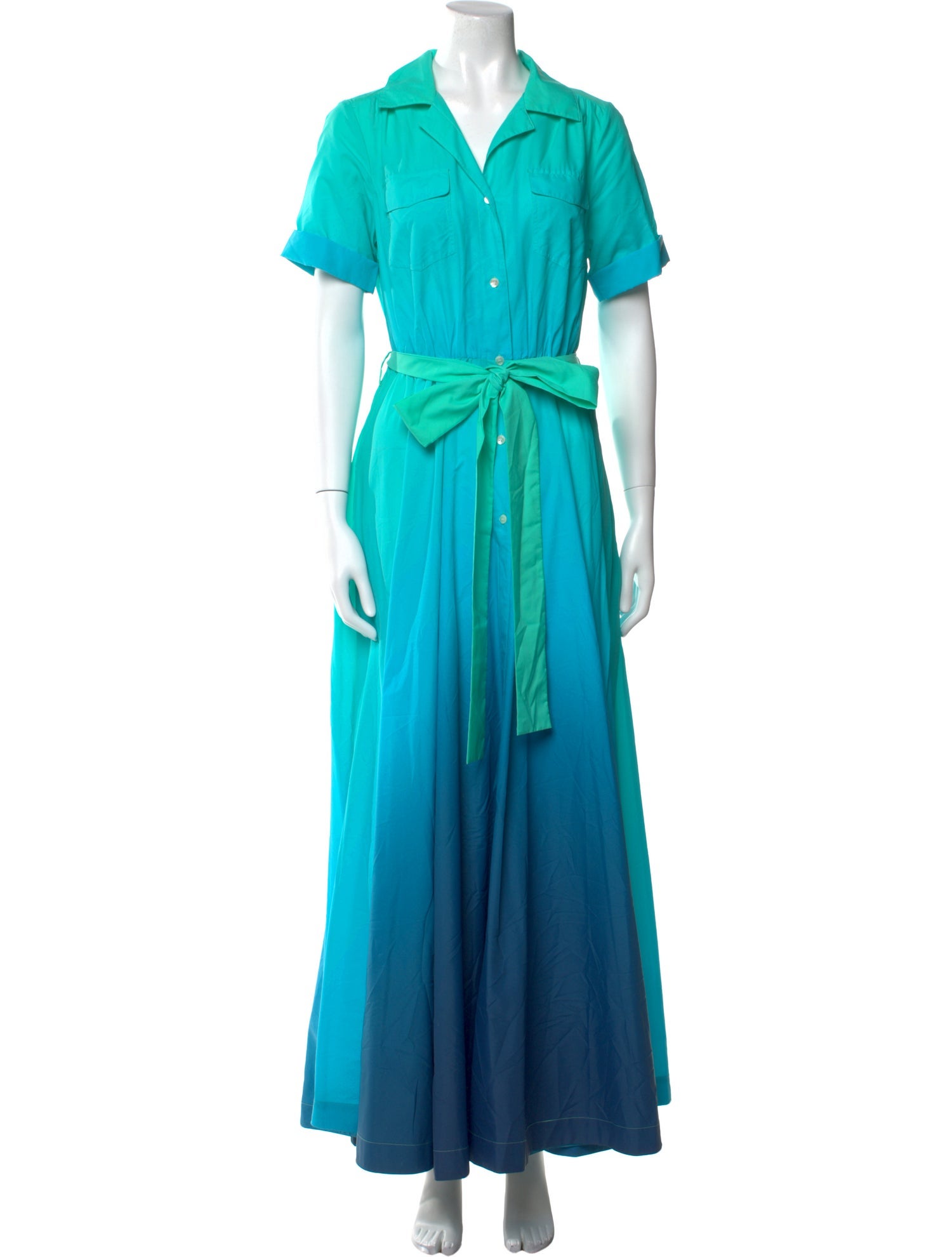 Staud Nylon Long Dress