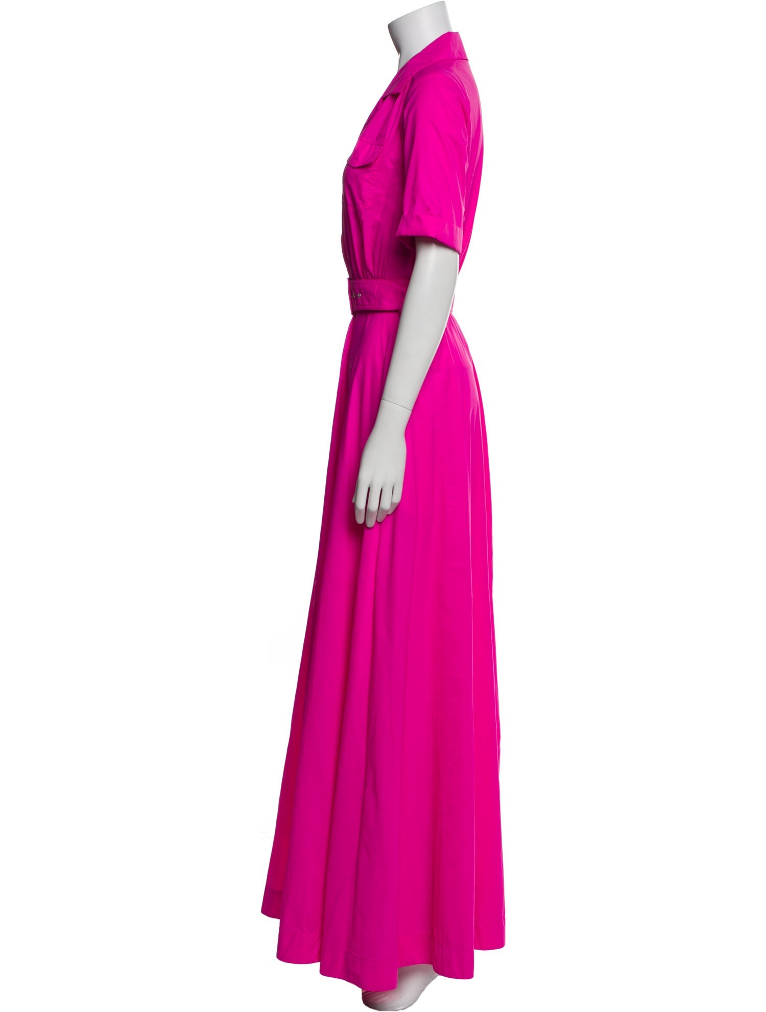 Staud Nylon Long Dress