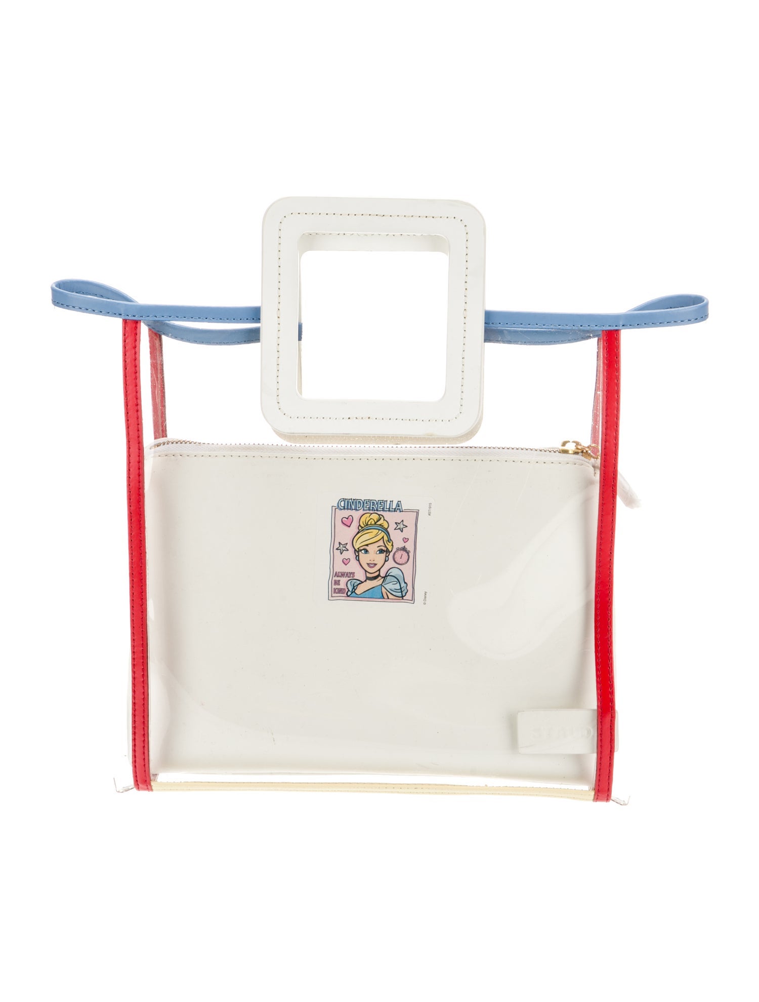 Staud PVC Top Handle Bag