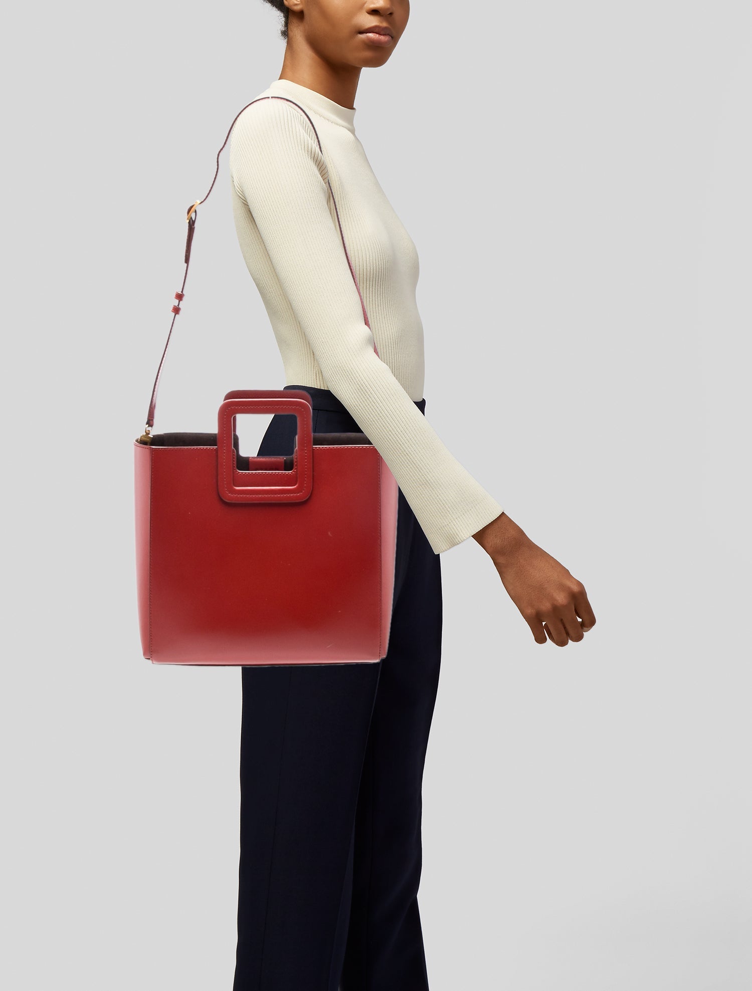 Staud Vegan Leather Shirley Tote