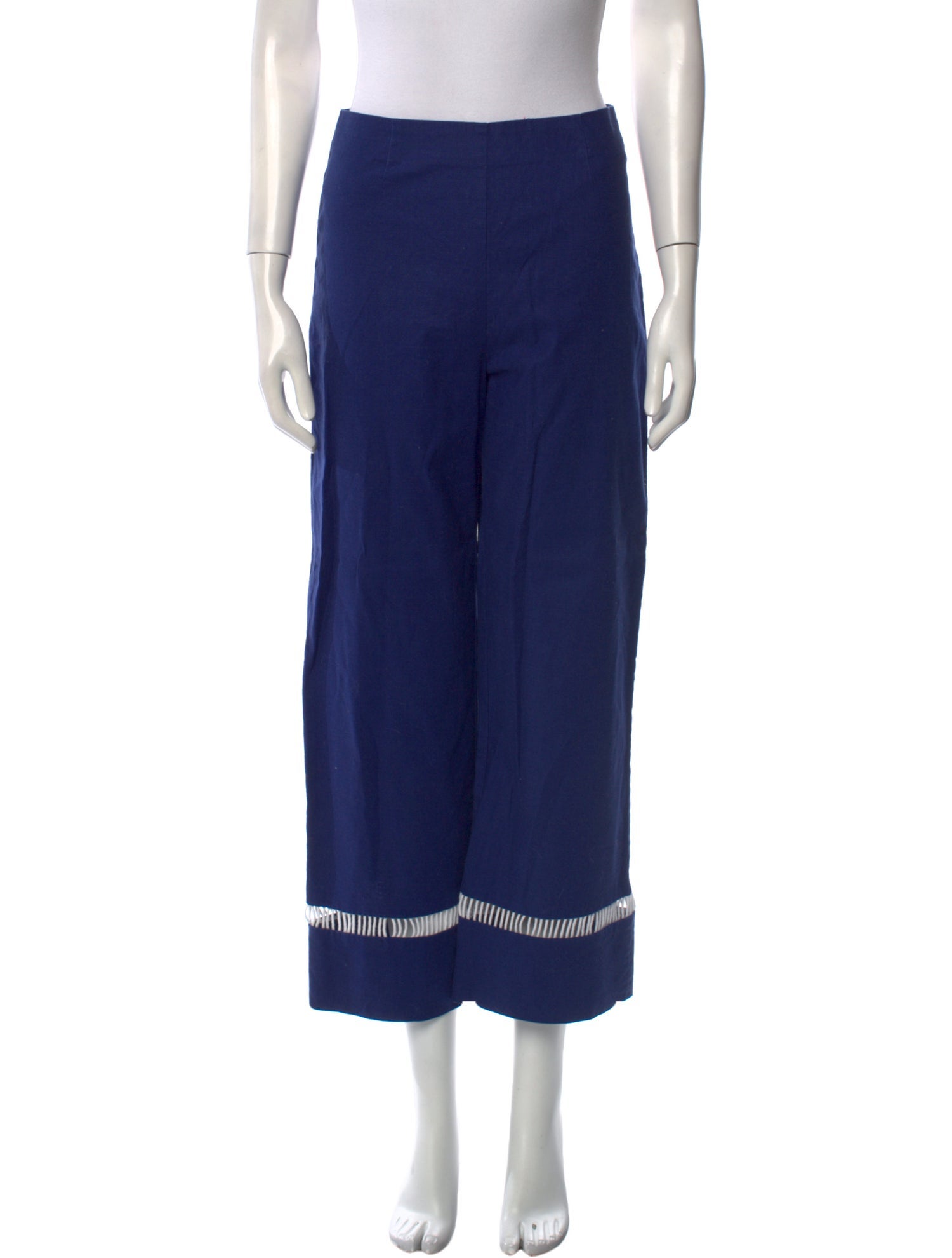 Staud Linen Wide Leg Pants