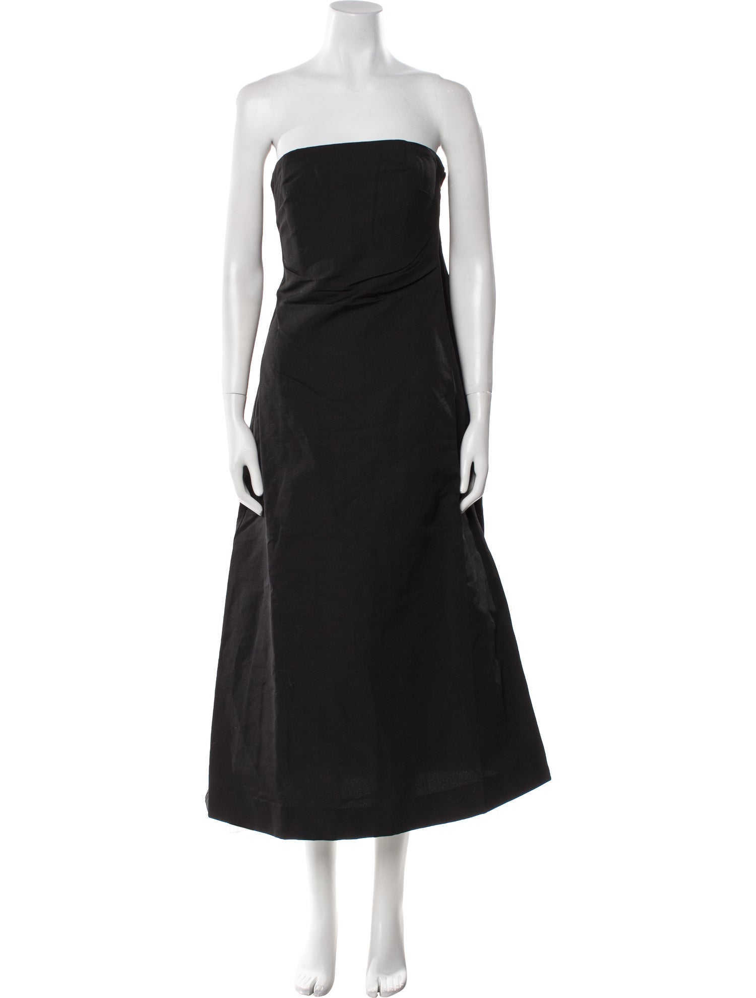 Staud Strapless Midi Length Dress w/ Tags