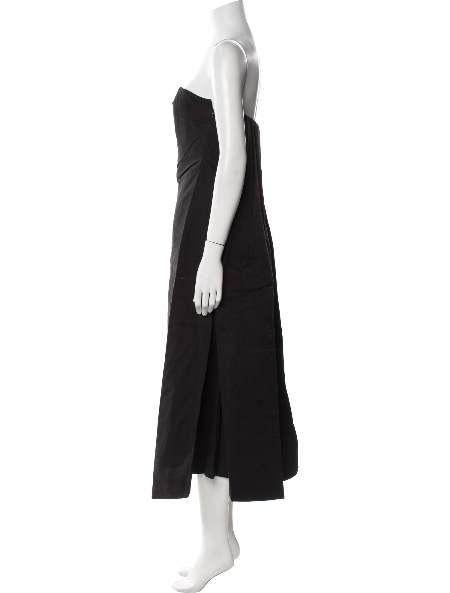 Staud Strapless Midi Length Dress w/ Tags