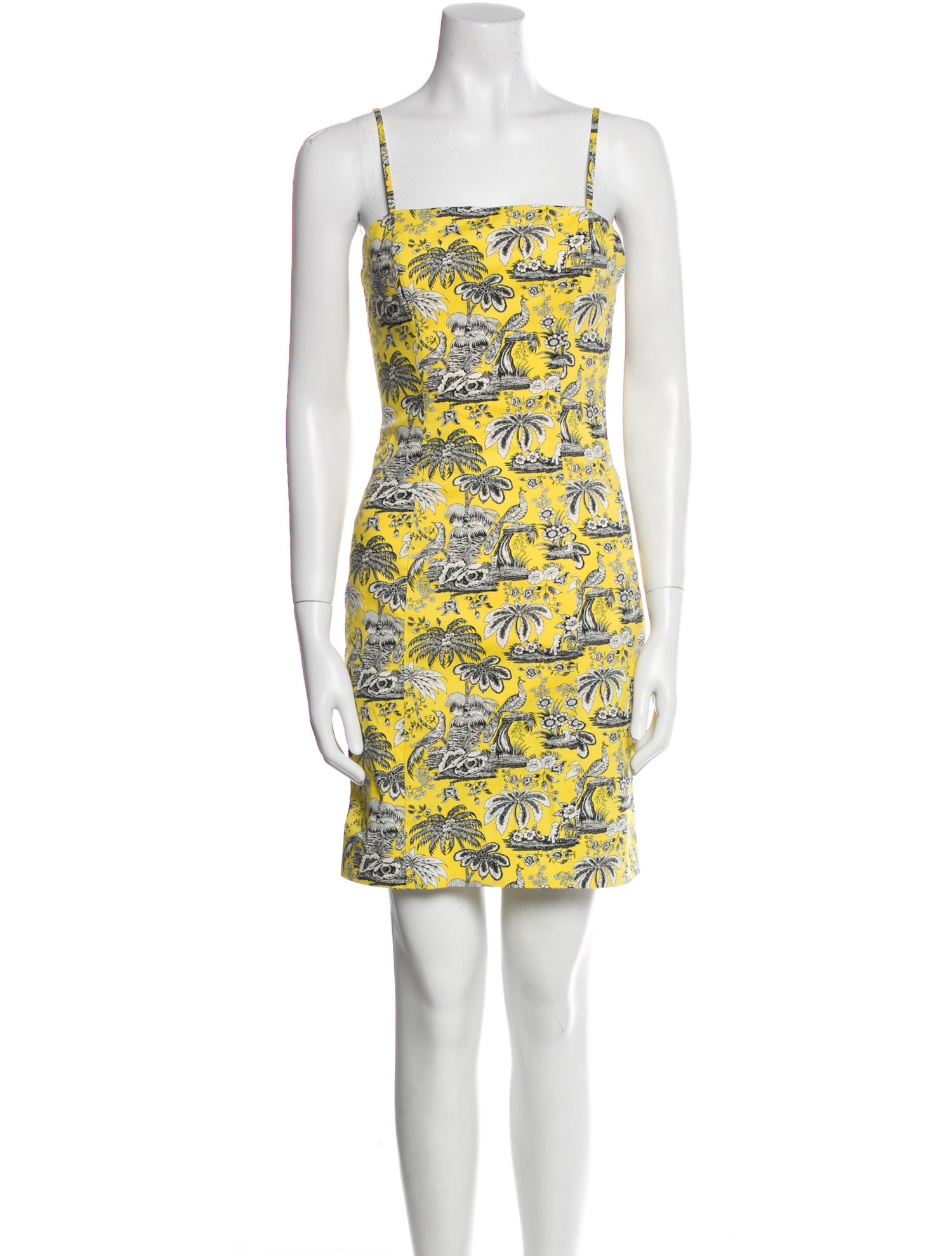 Staud Printed Mini Dress