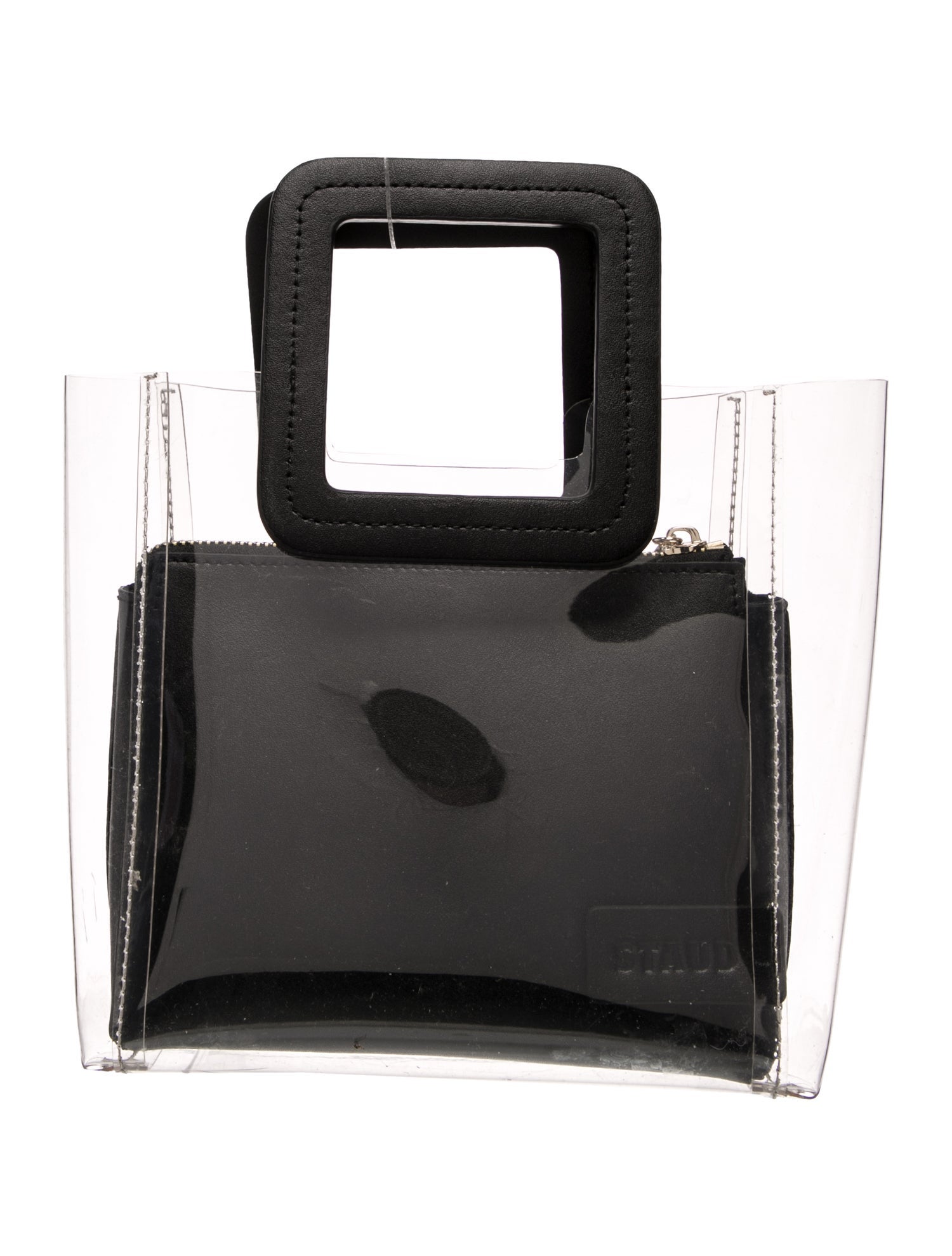Staud PVC Top Handle Bag Small