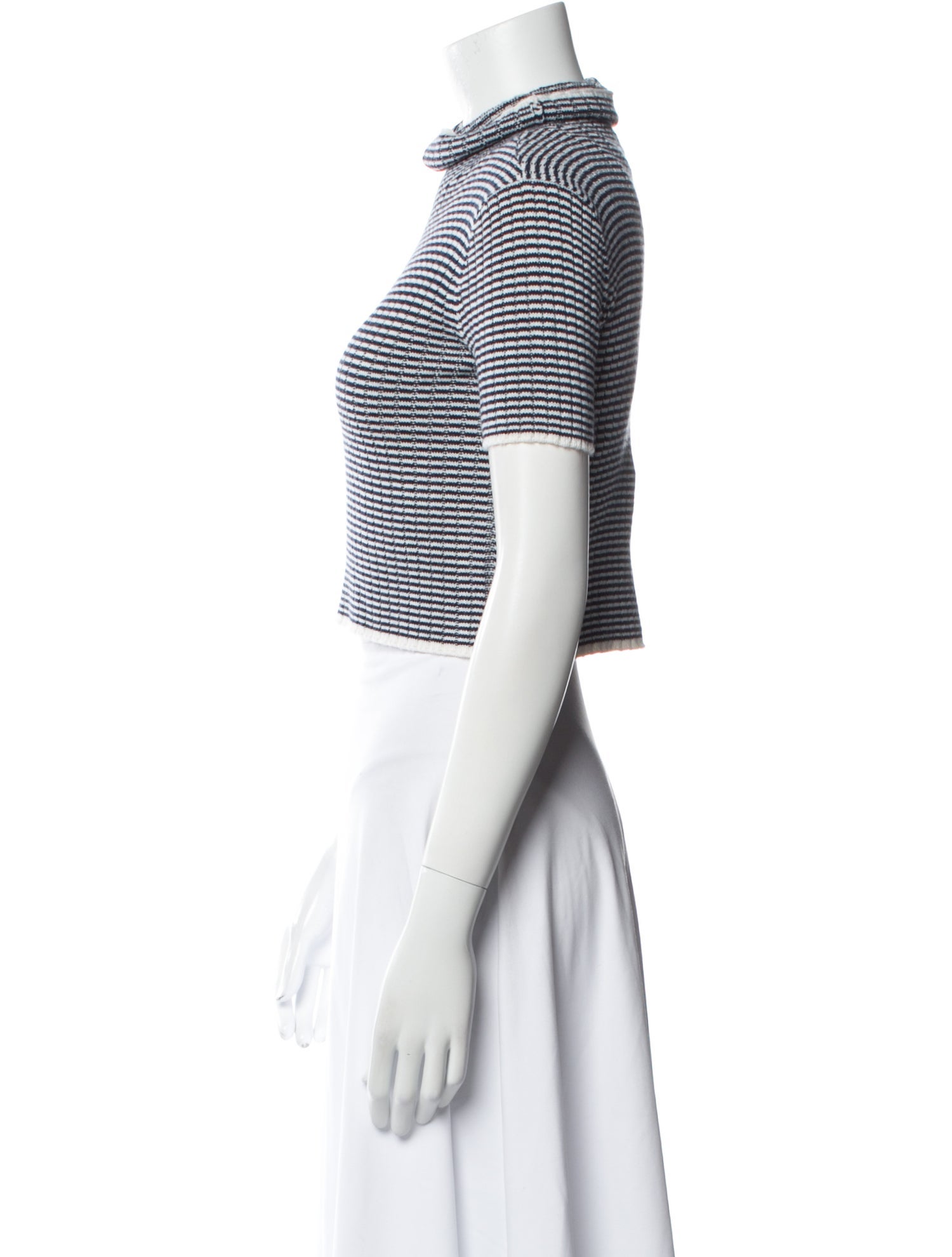 Staud Wool Striped Sweater