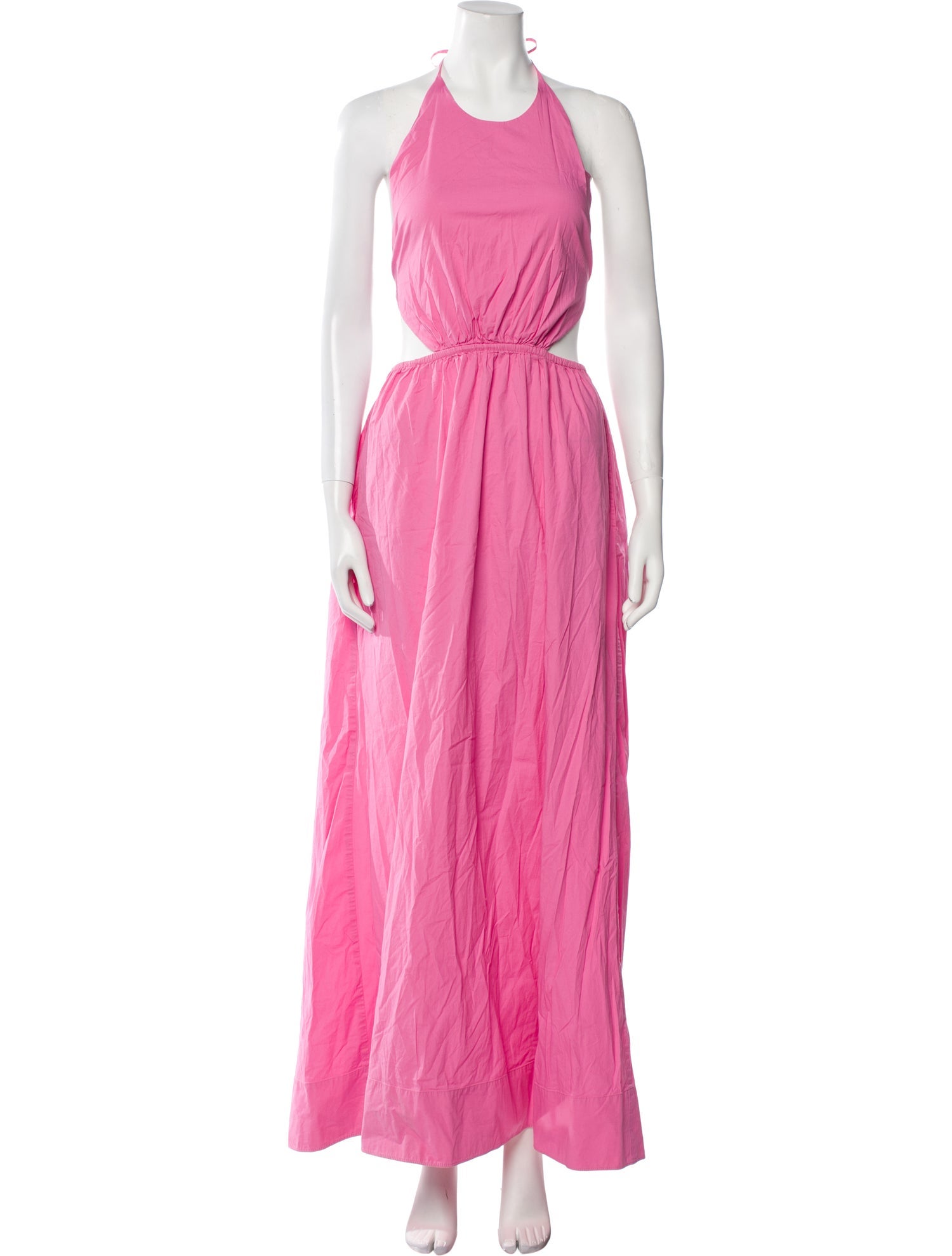 Staud Halterneck Long Dress