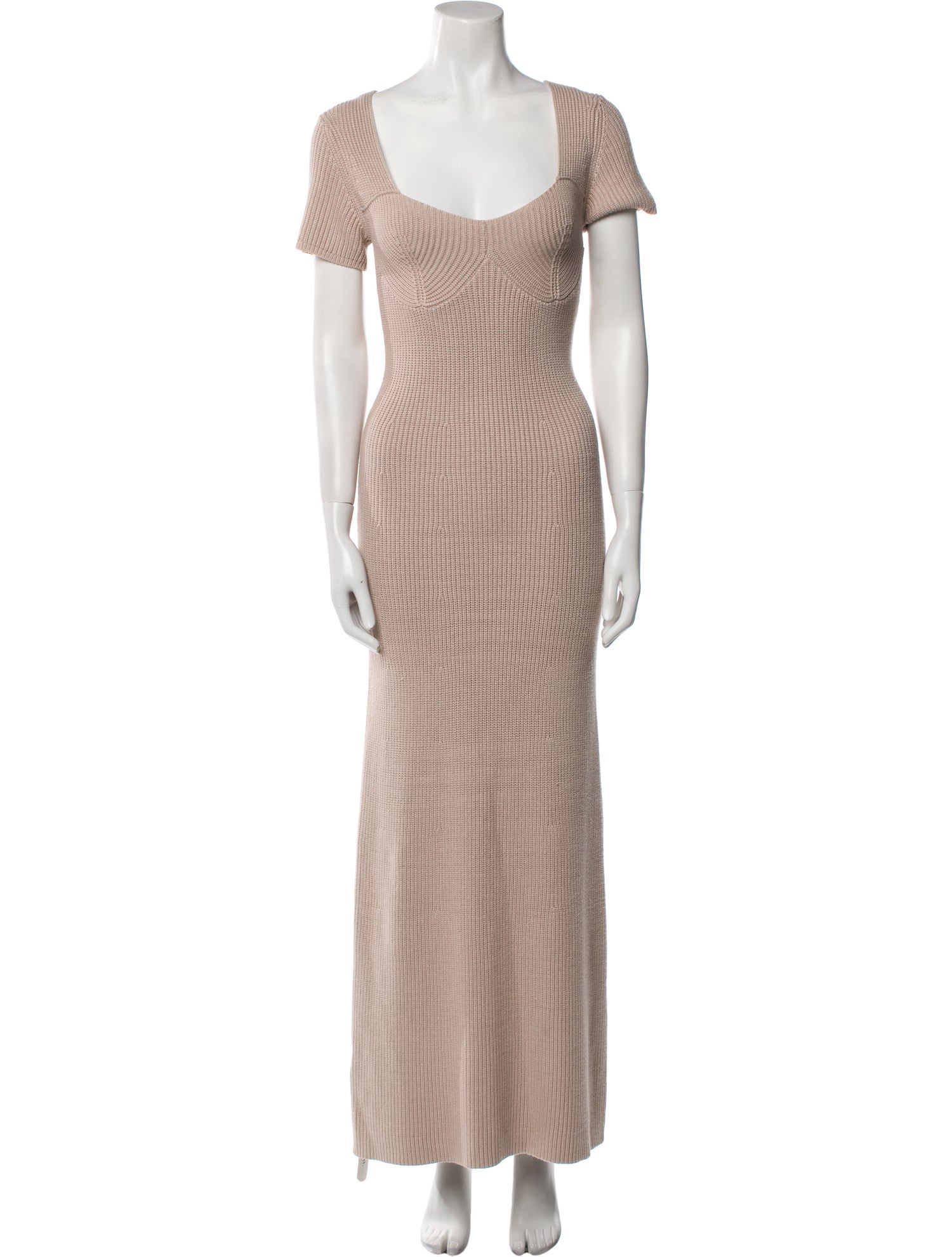 Staud Printed Long Dress