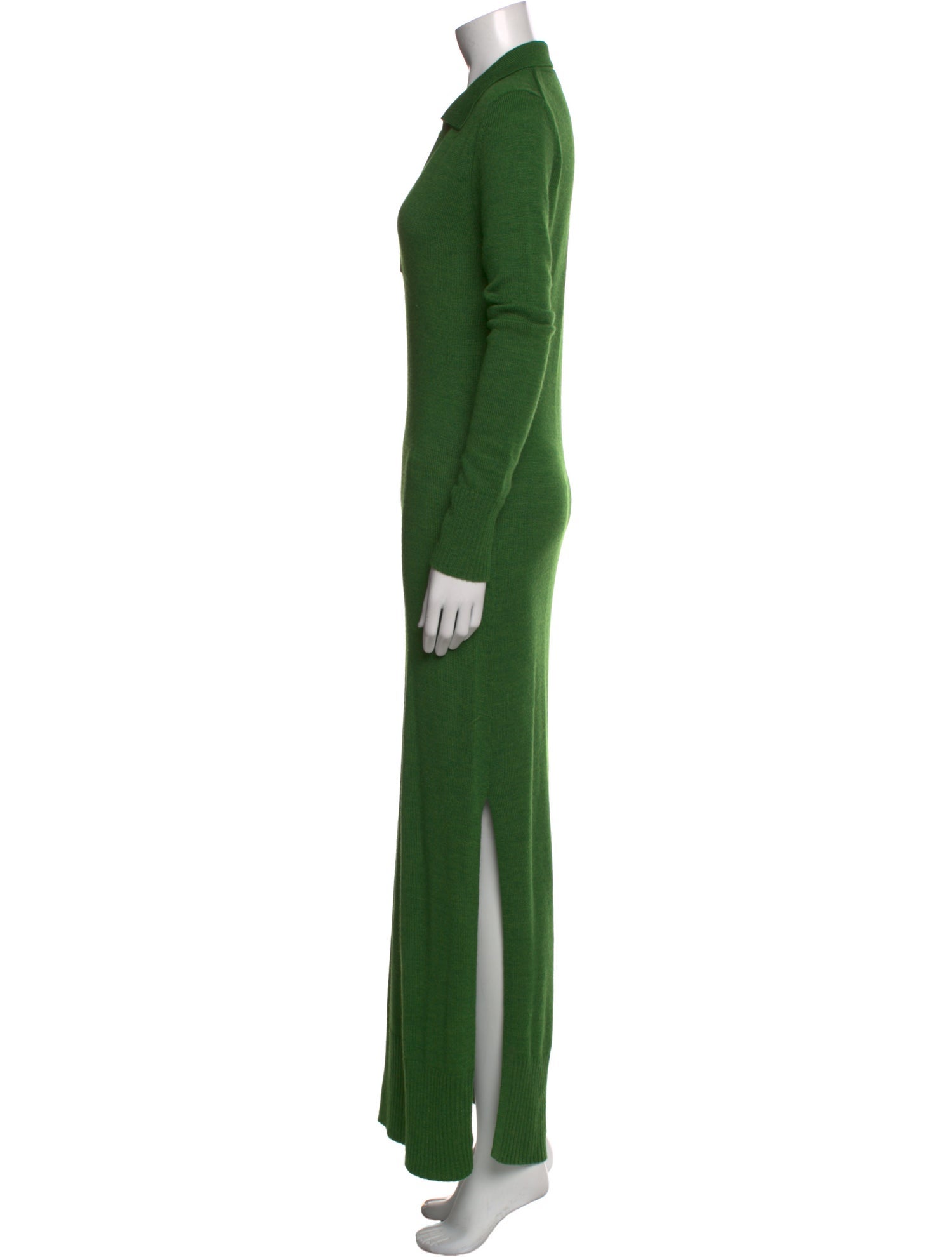 Staud Merino Wool Long Dress