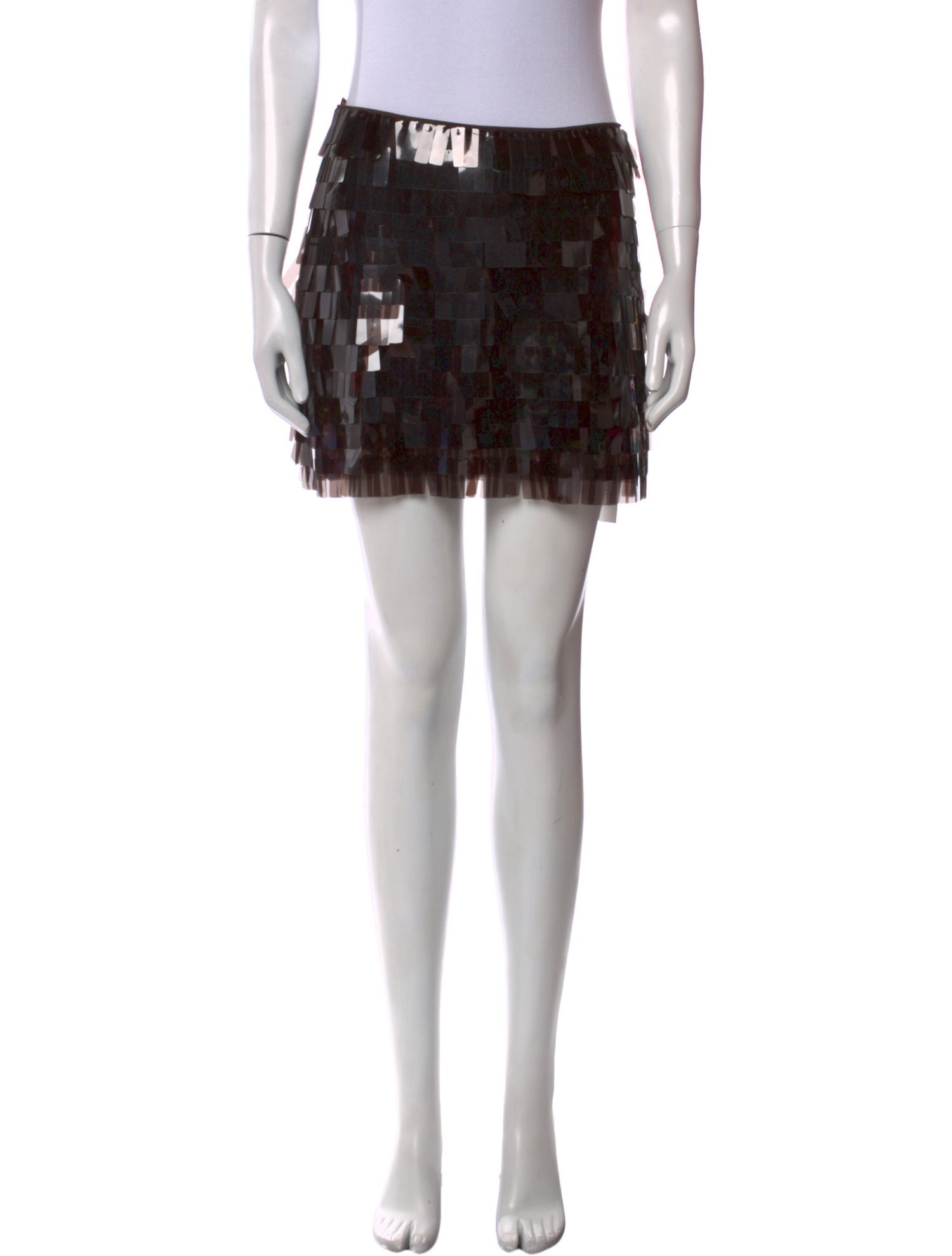 Staud Printed Mini Skirt