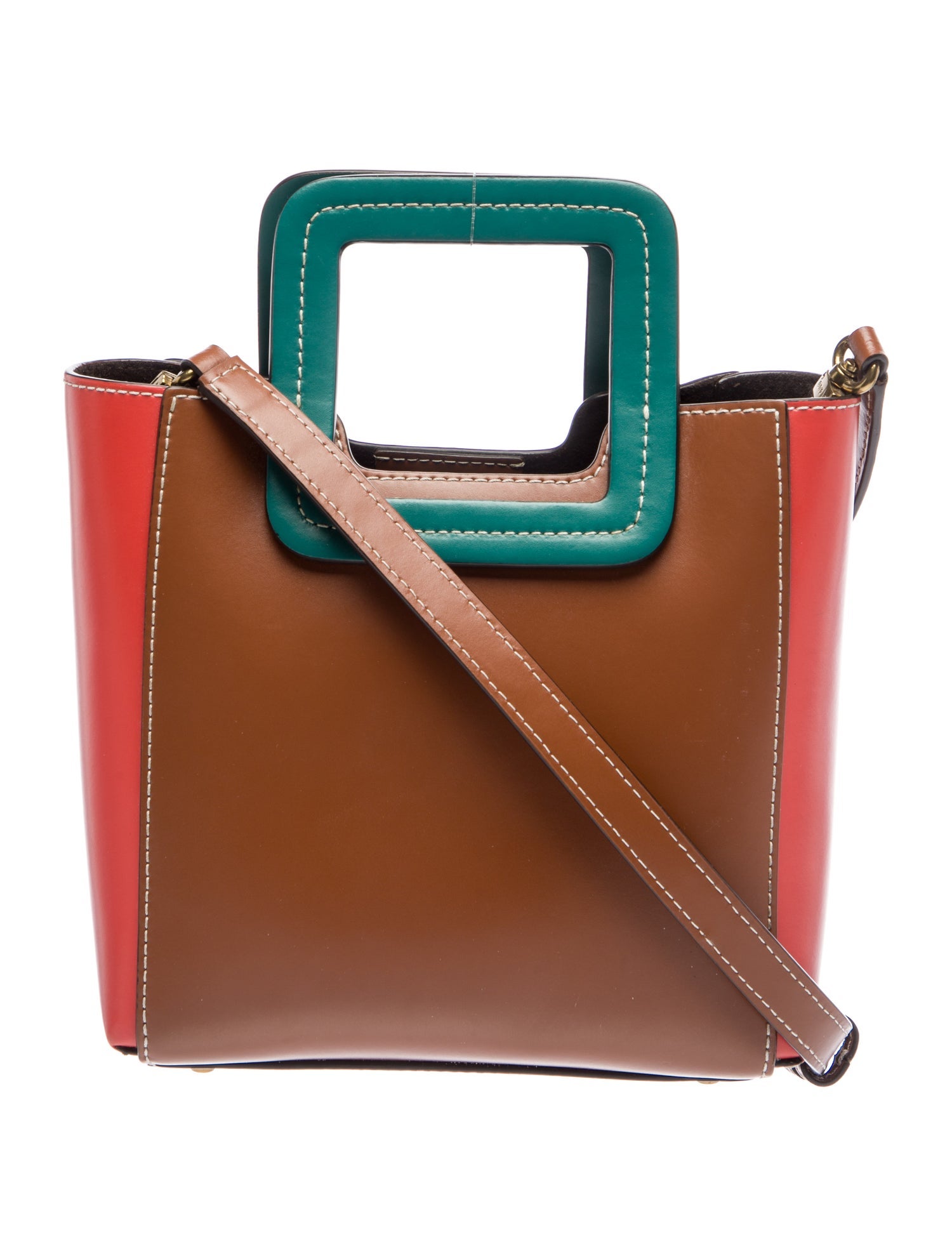 Staud Leather Crossbody Bag