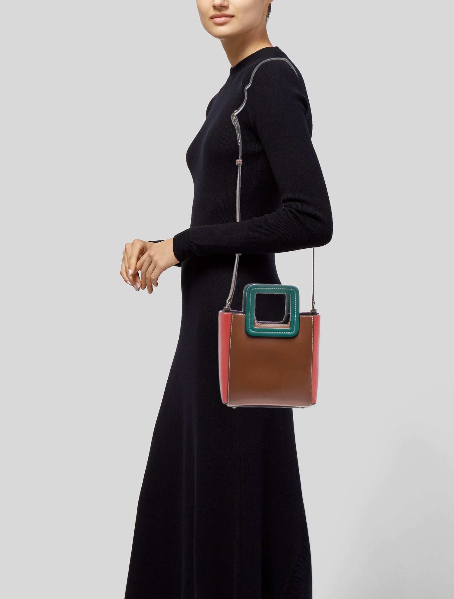 Staud Leather Crossbody Bag