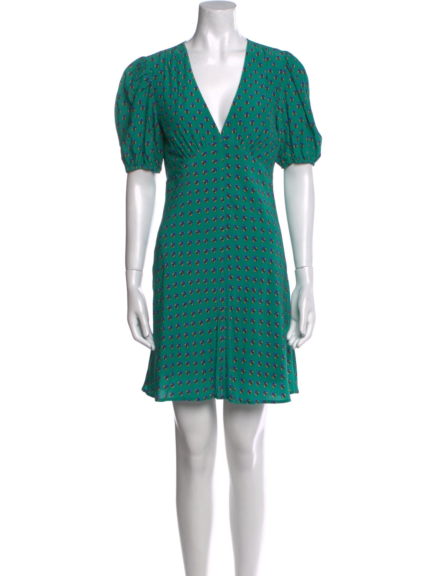 Staud Printed Mini Dress