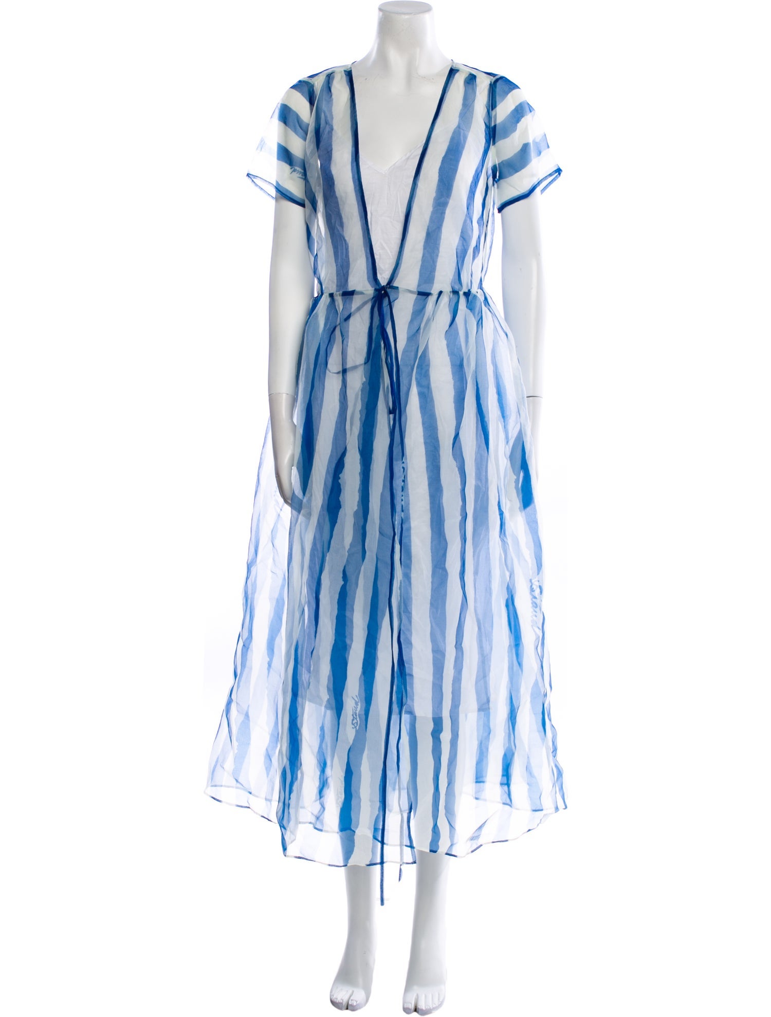 Staud Striped Long Dress w/ Tags