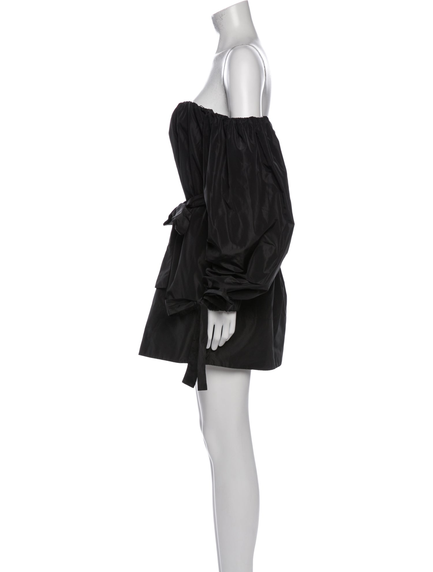 Staud Off-The-Shoulder Mini Dress