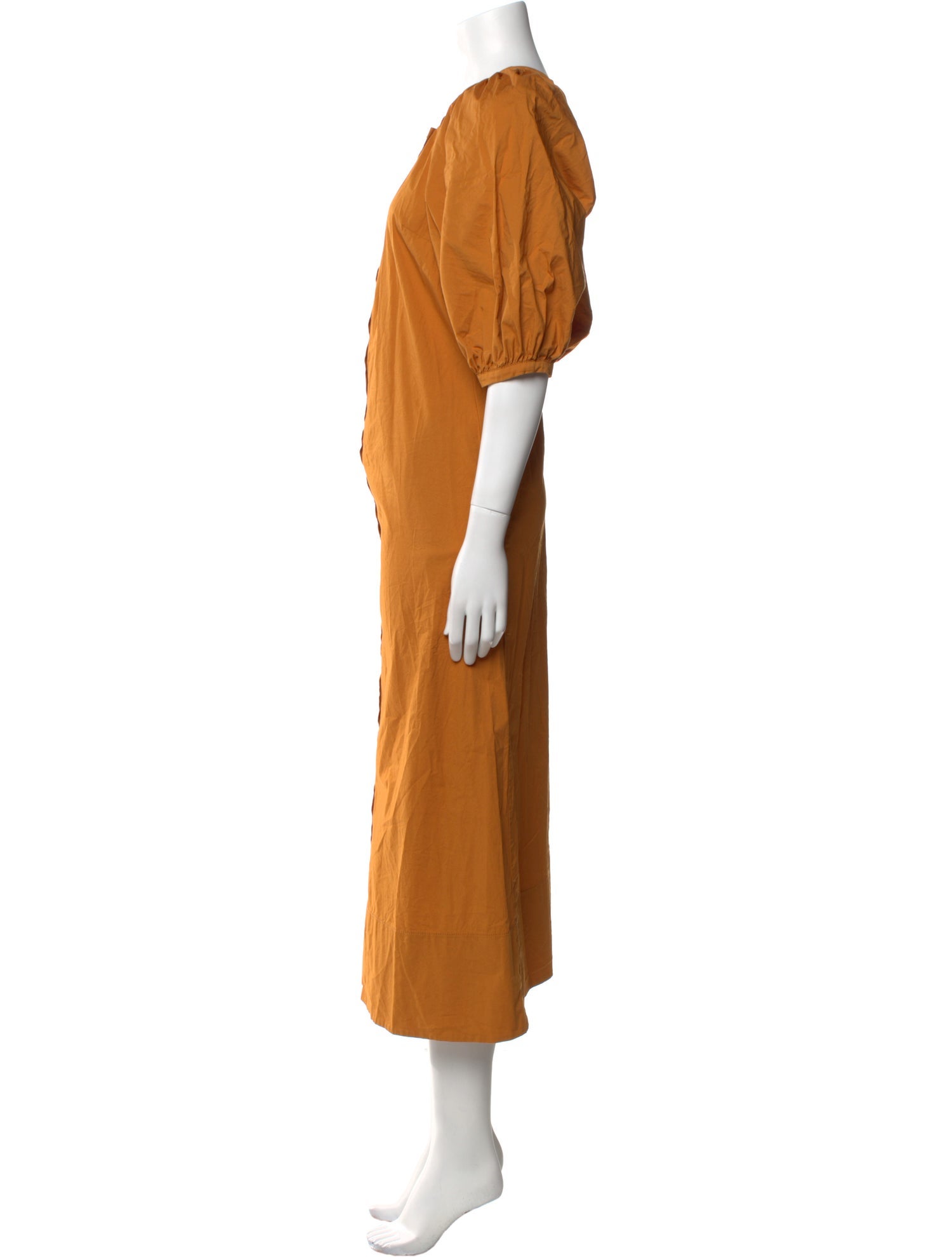 Staud Crew Neck Long Dress
