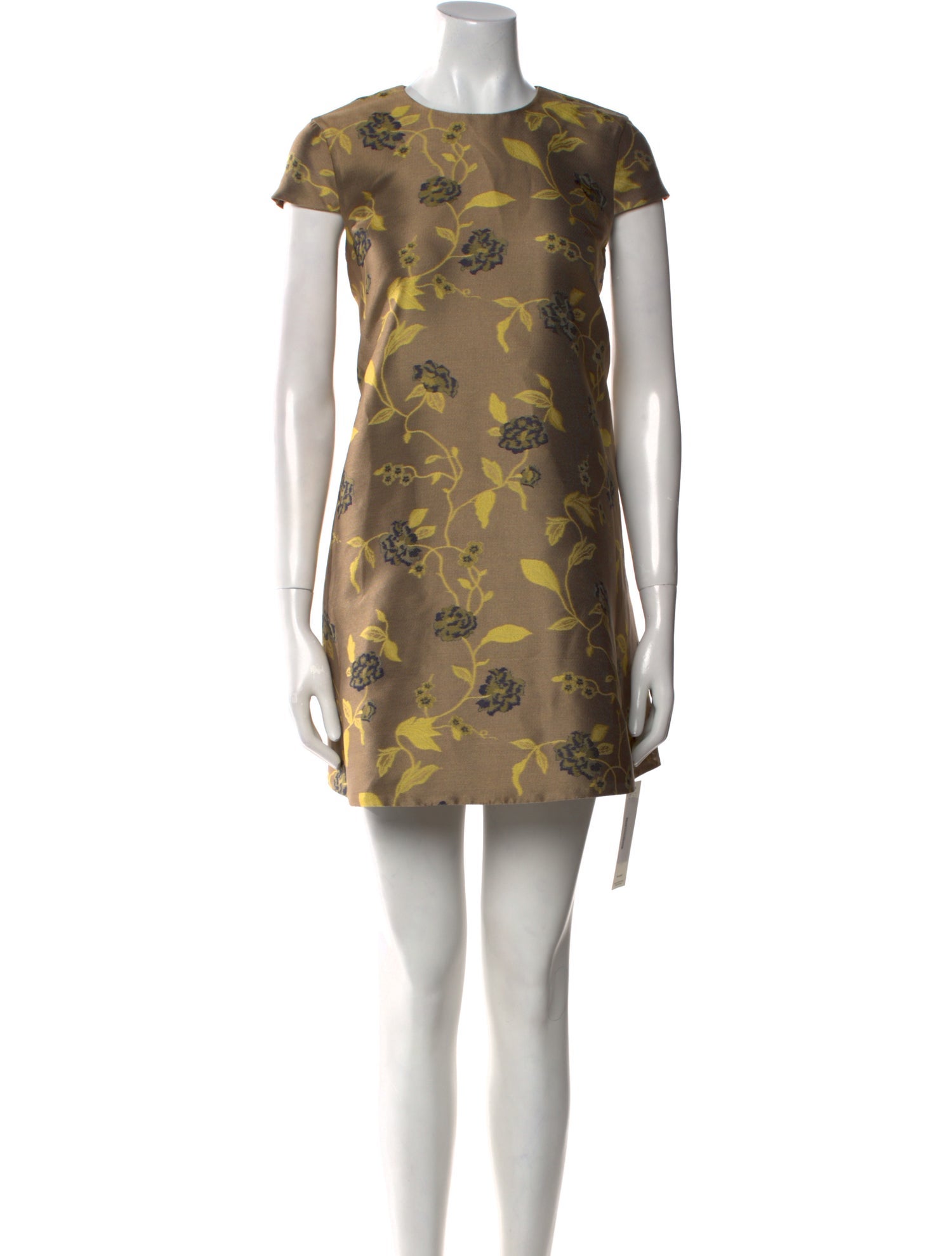 Staud Printed Mini Dress