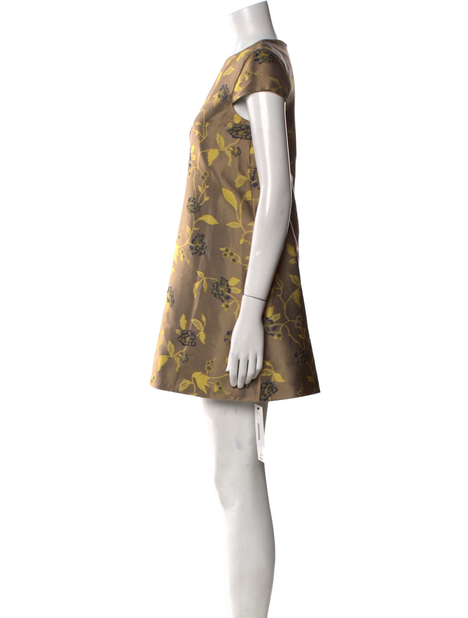 Staud Printed Mini Dress