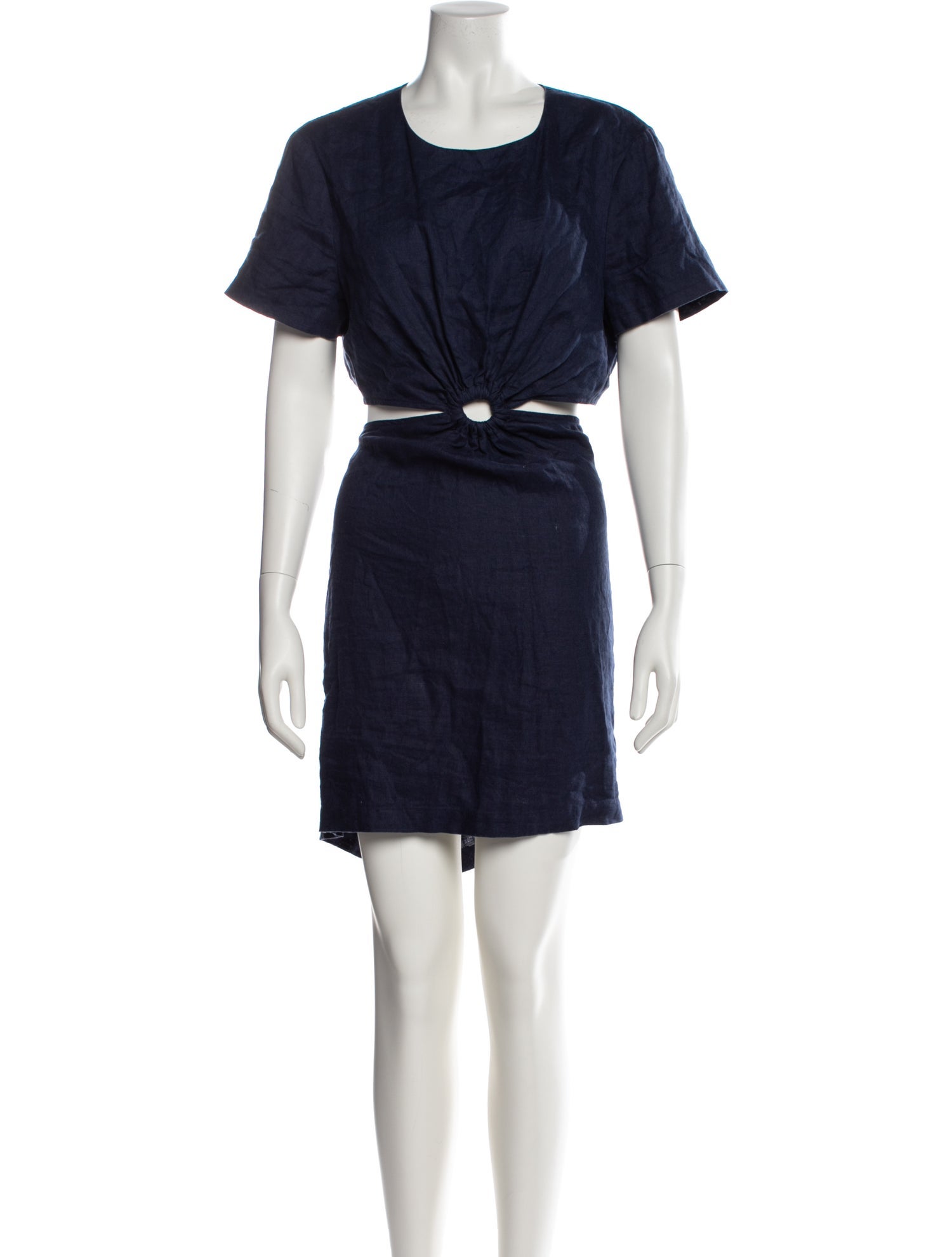 Staud Linen Knee-Length Dress