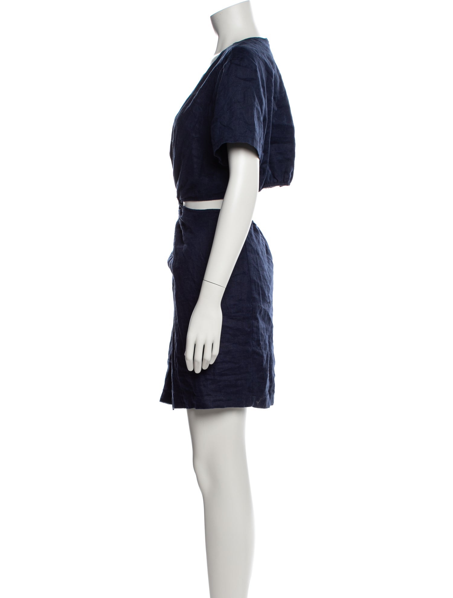 Staud Linen Knee-Length Dress