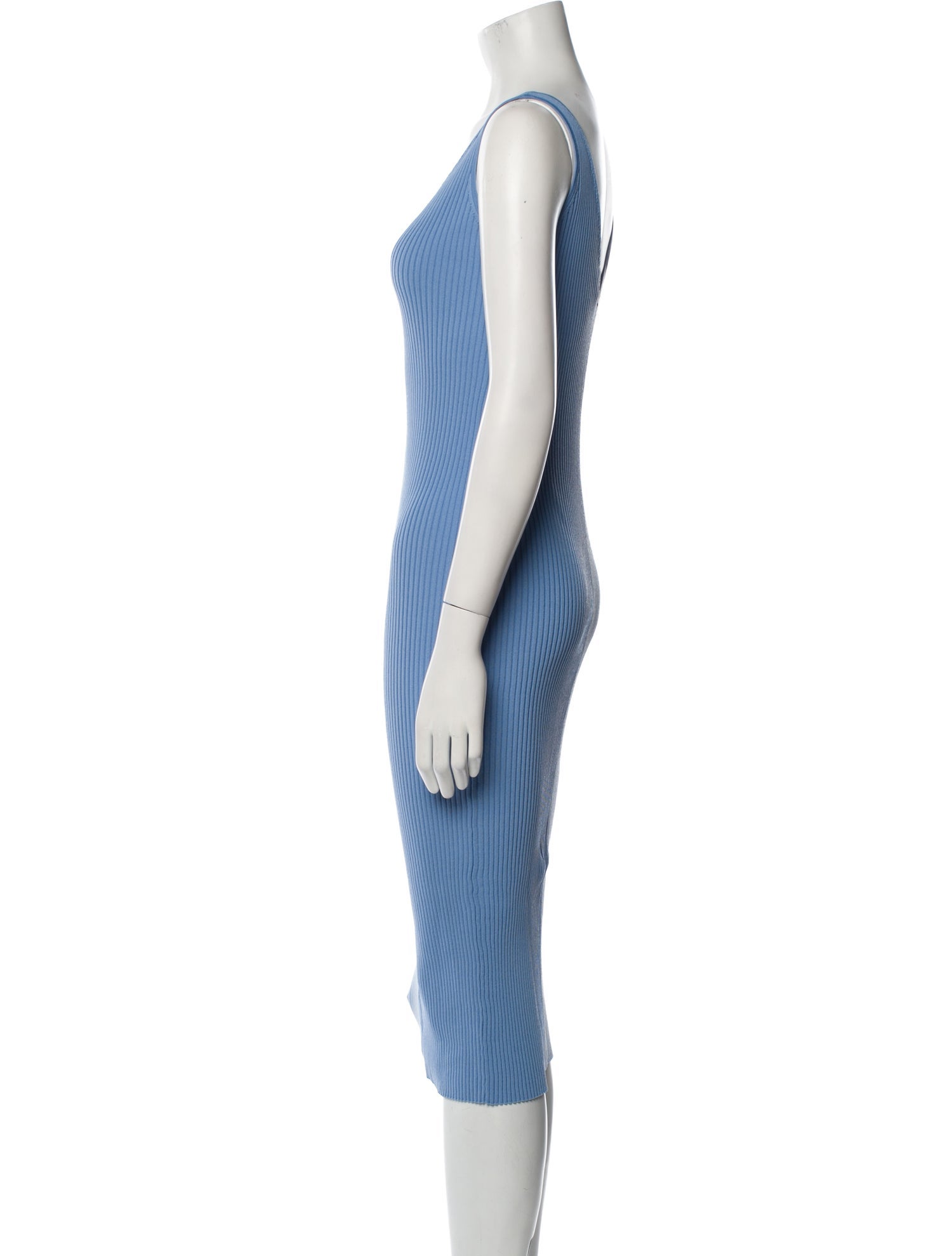 Staud Striped Midi Length Dress w/ Tags