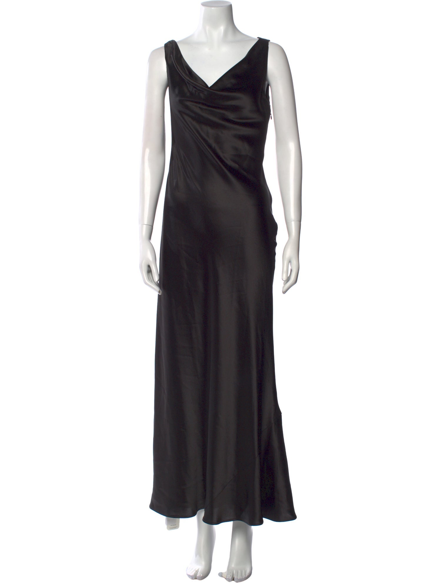 Staud Cowl Neck Long Dress