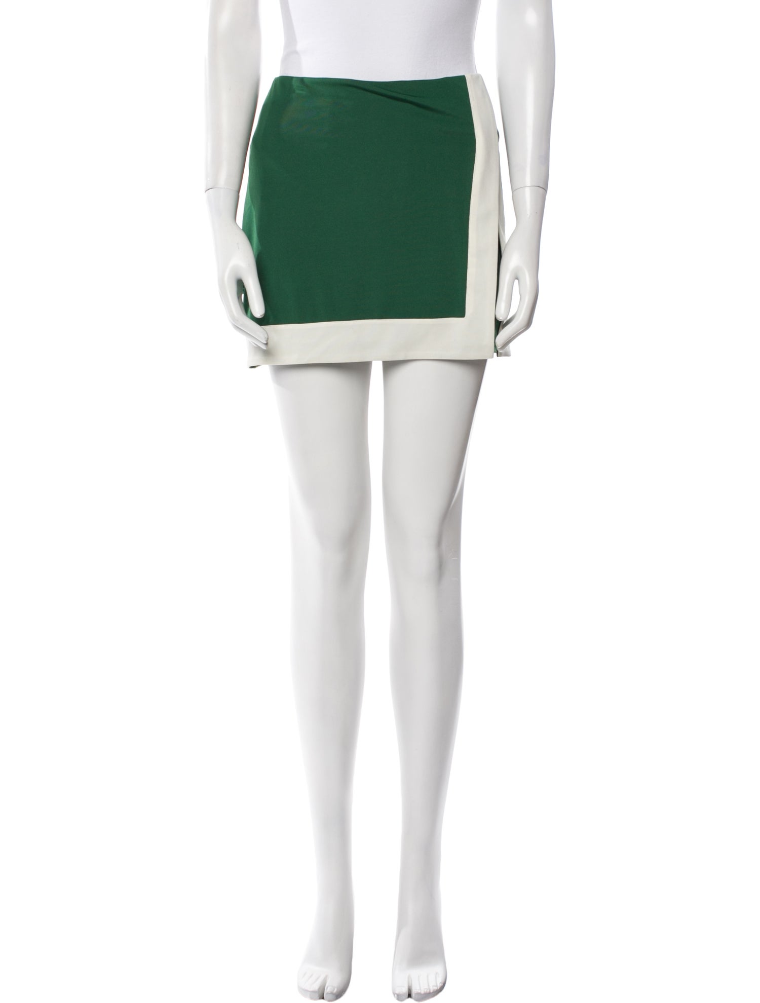 Staud Colorblock Pattern Mini Shorts w/ Tags