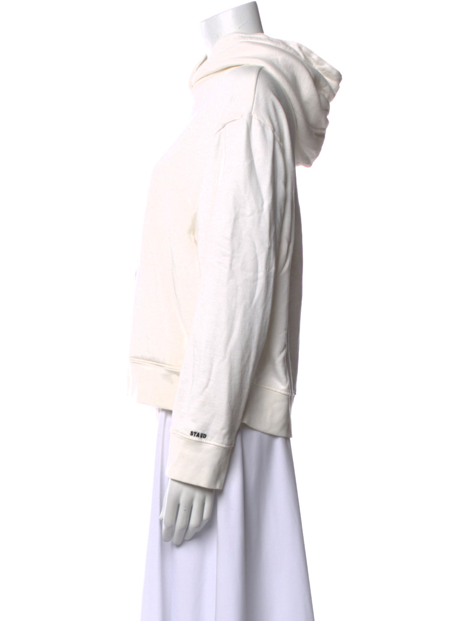 Staud Graphic Print Crew Neck Sweatshirt