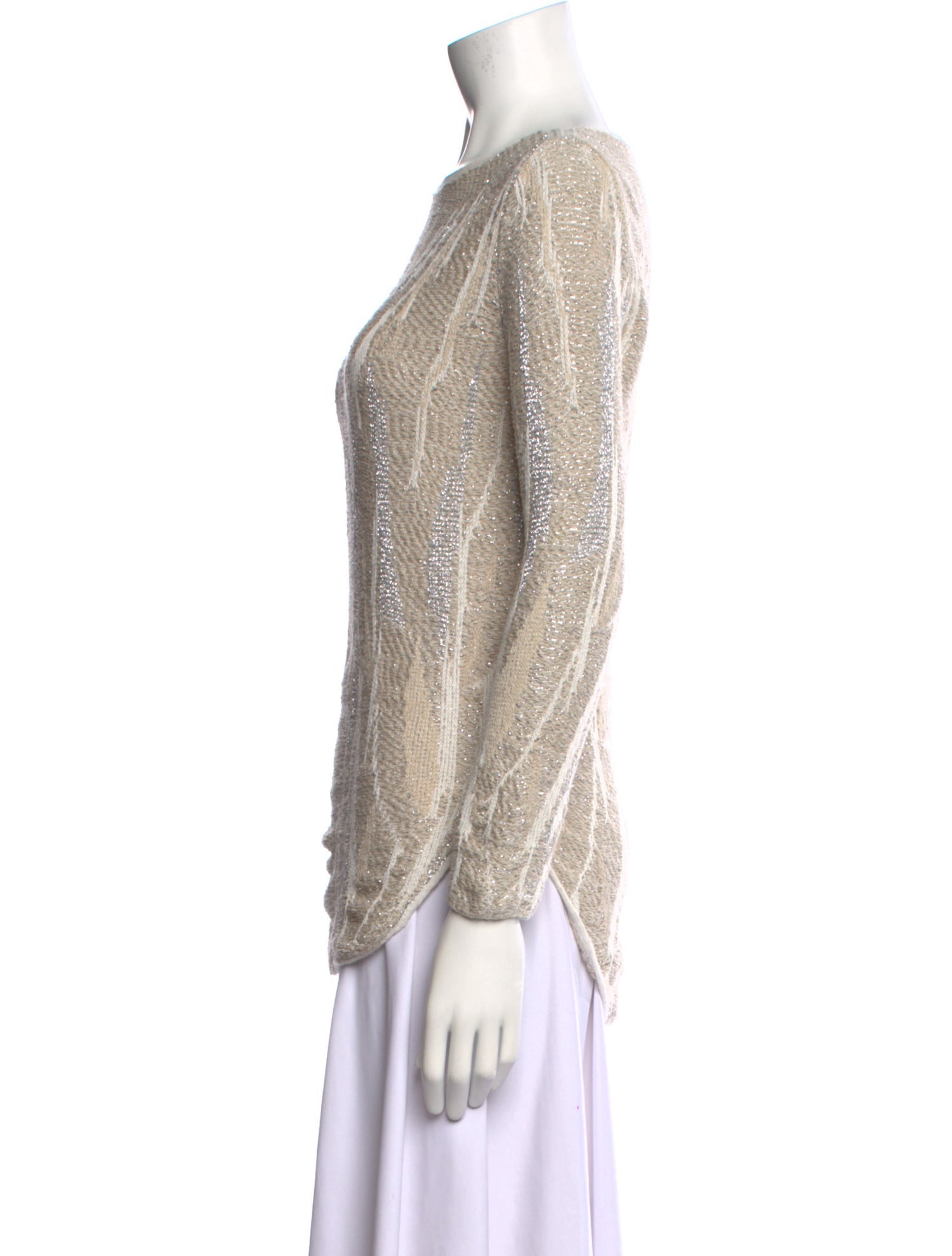 Stefanel Bateau Neckline Sweater