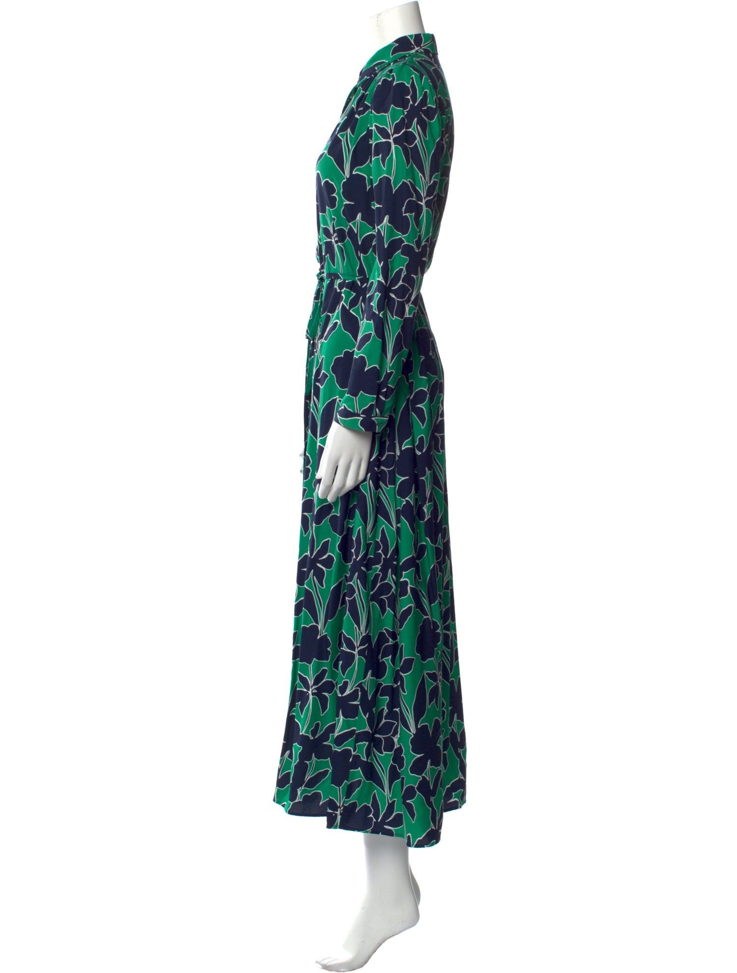 Stefanel Printed Long Dress