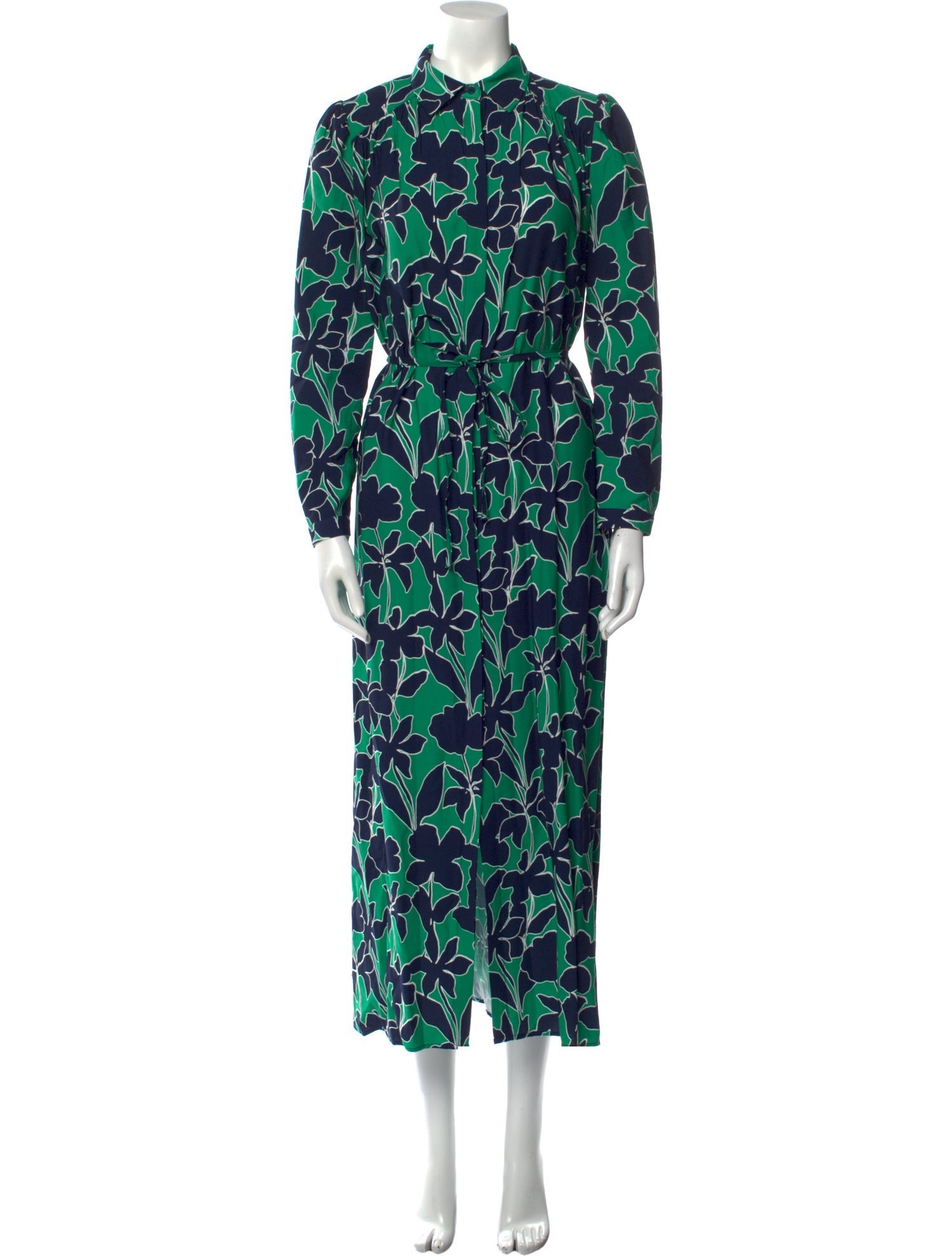 Stefanel Printed Long Dress