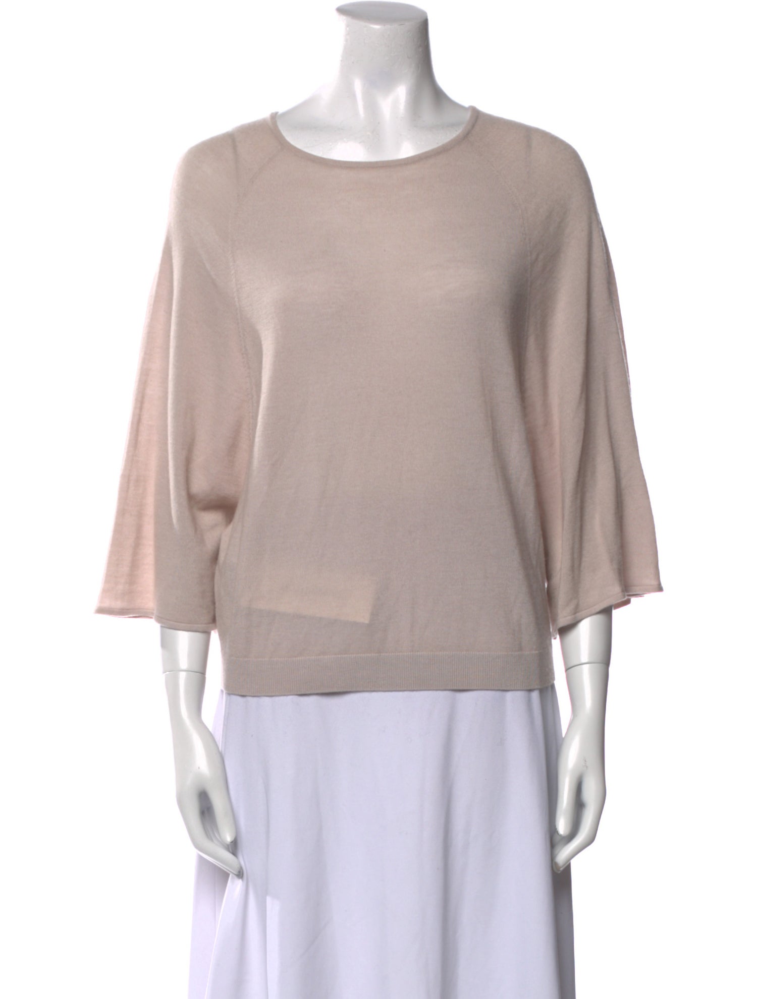 Stefanel Cashmere Scoop Neck Sweater