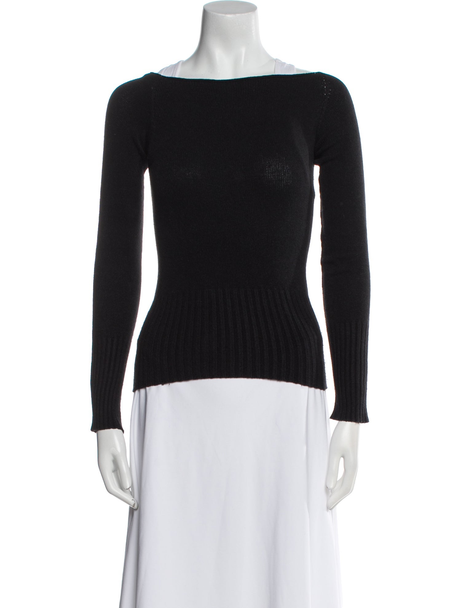 Stefanel Bateau Neckline Sweater