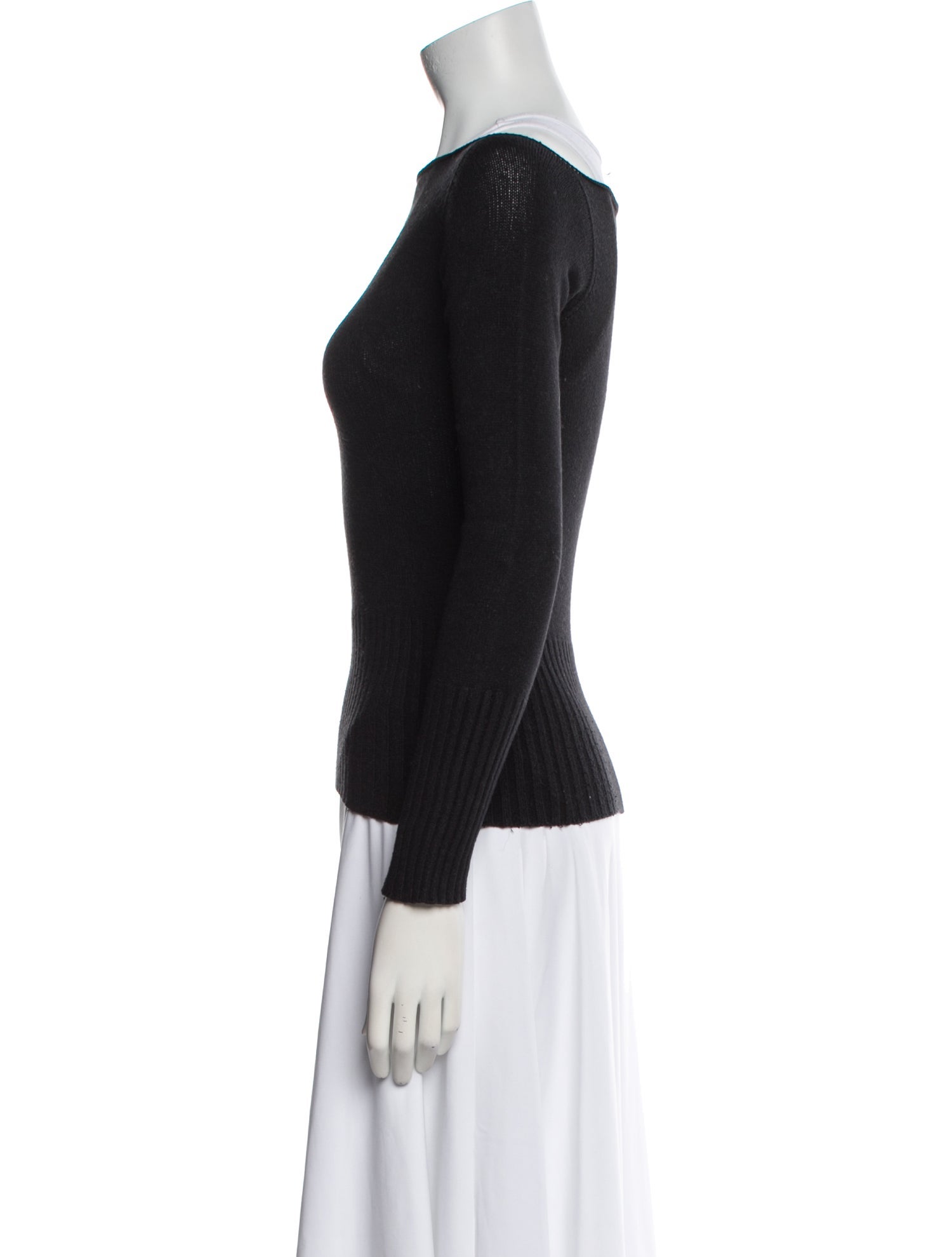 Stefanel Bateau Neckline Sweater