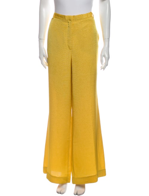 Stine Goya Flared Pants Yellow