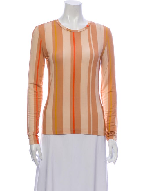 Stine Goya Striped Crew Neck Blouse