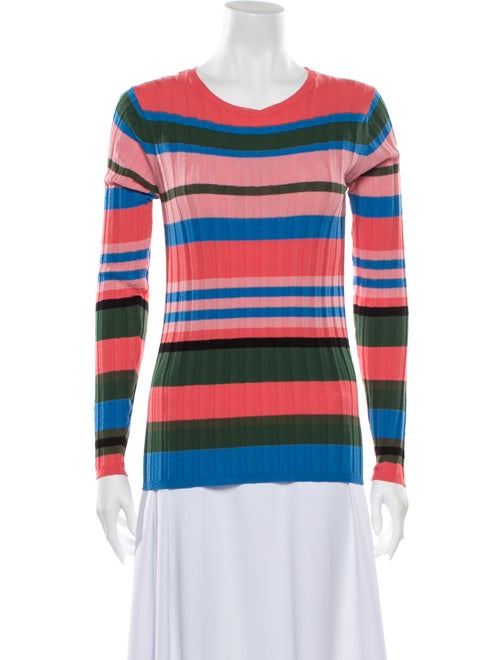 Stine Goya Striped Scoop Neck Sweater