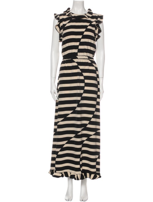Stine Goya Striped Long Dress