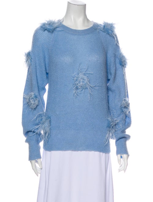 Stine Goya Scoop Neck Sweater Blue
