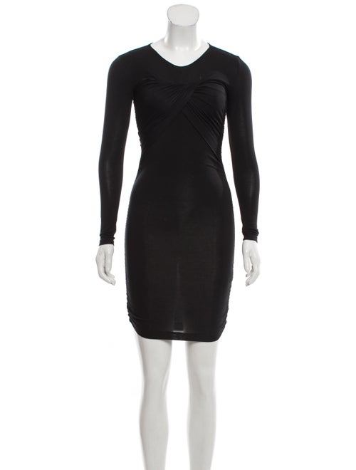 Stine Goya Crew Neck Mini Dress Black