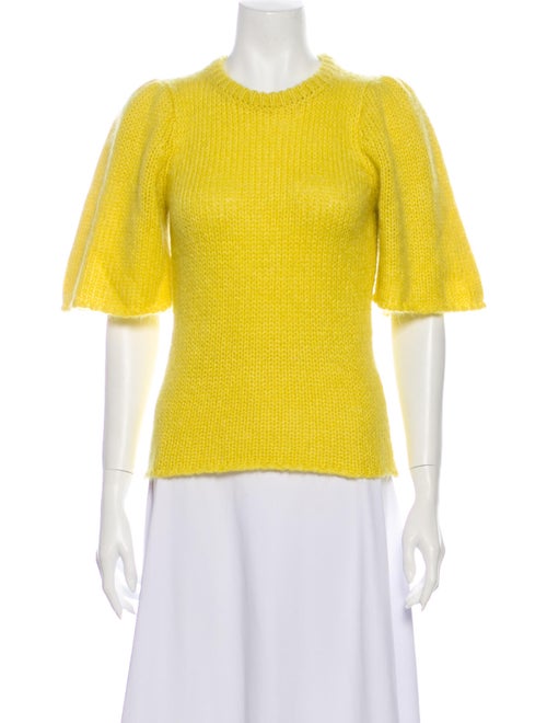 Stine Goya Crew Neck Sweater Yellow