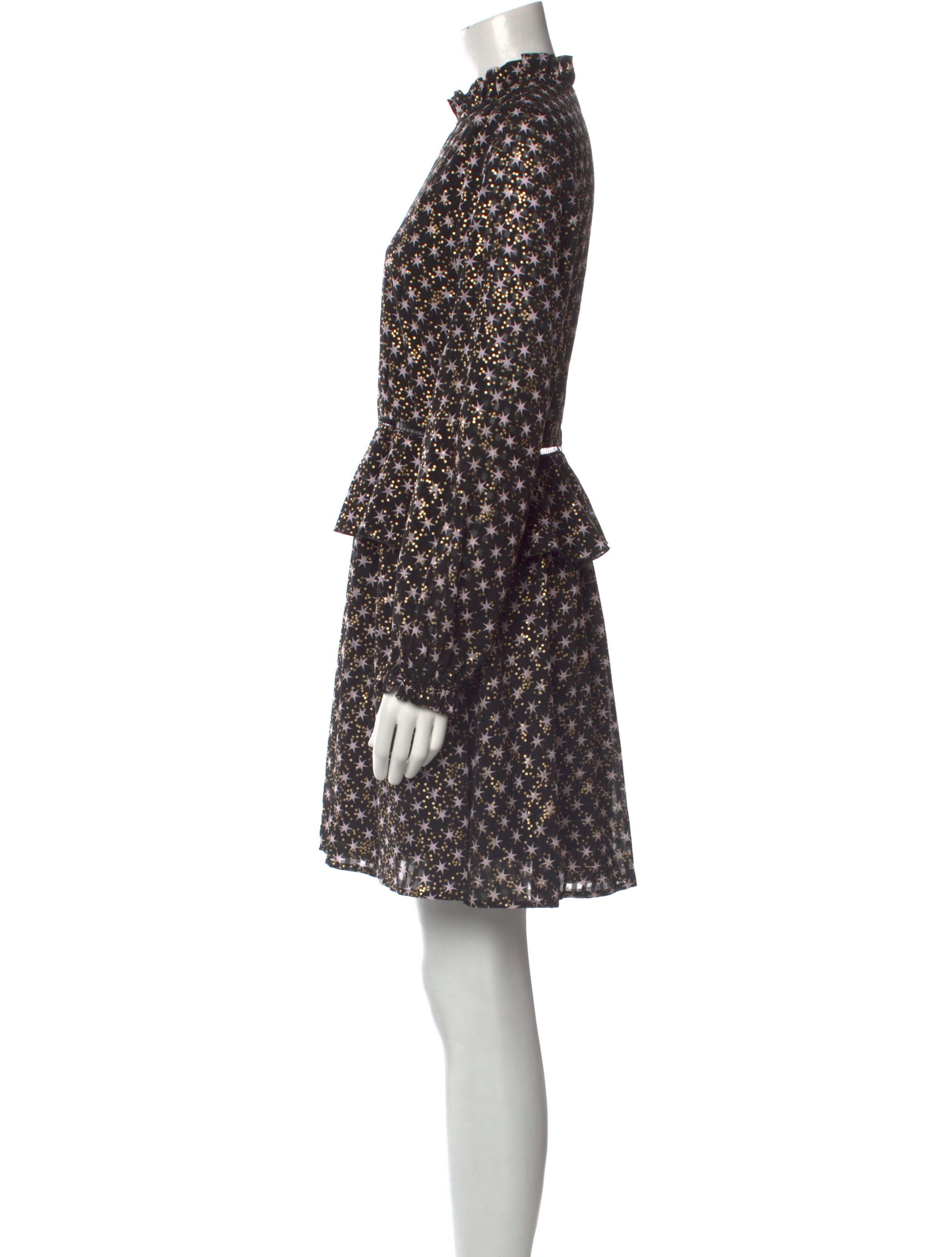 Stine Goya Floral Print Mini Dress